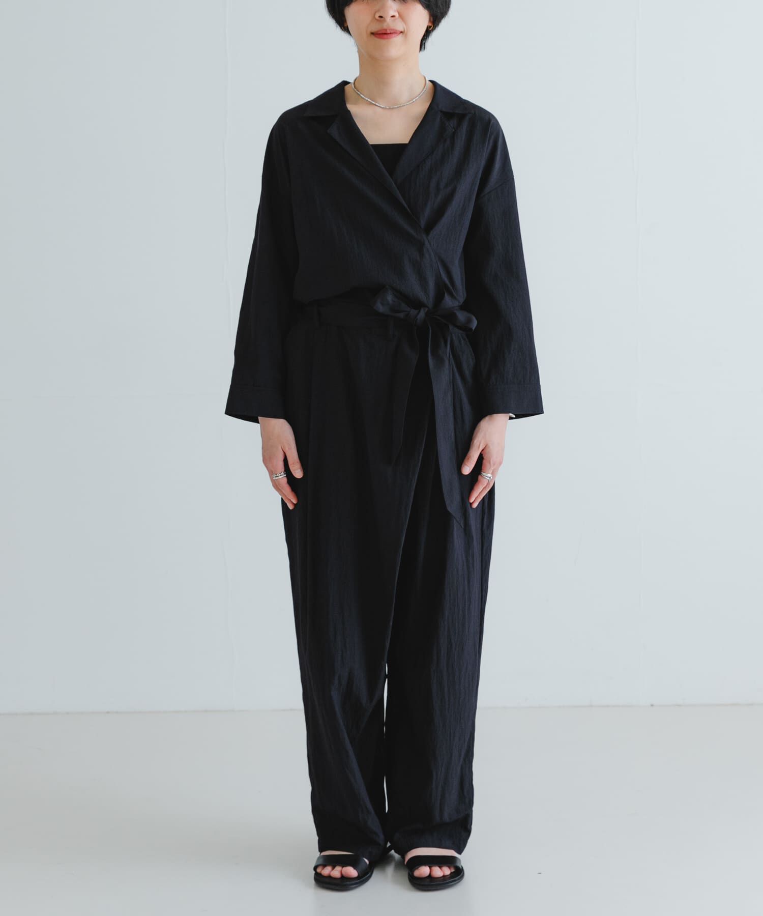 URBAN RESEARCH「『2サイズ展開』フロントタックジャンプスーツ」|スカート|