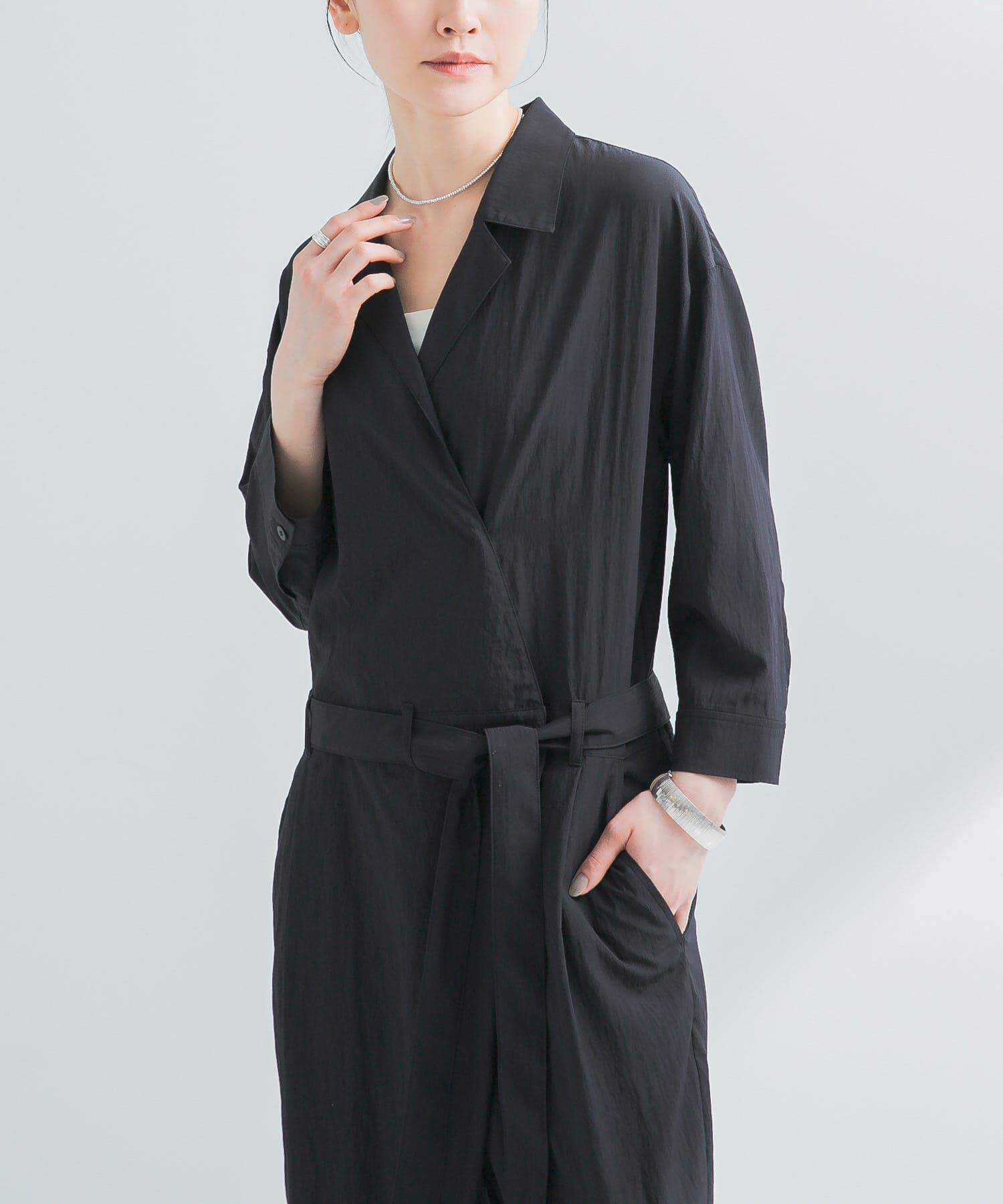 URBAN RESEARCH「『2サイズ展開』フロントタックジャンプスーツ」|スカート|