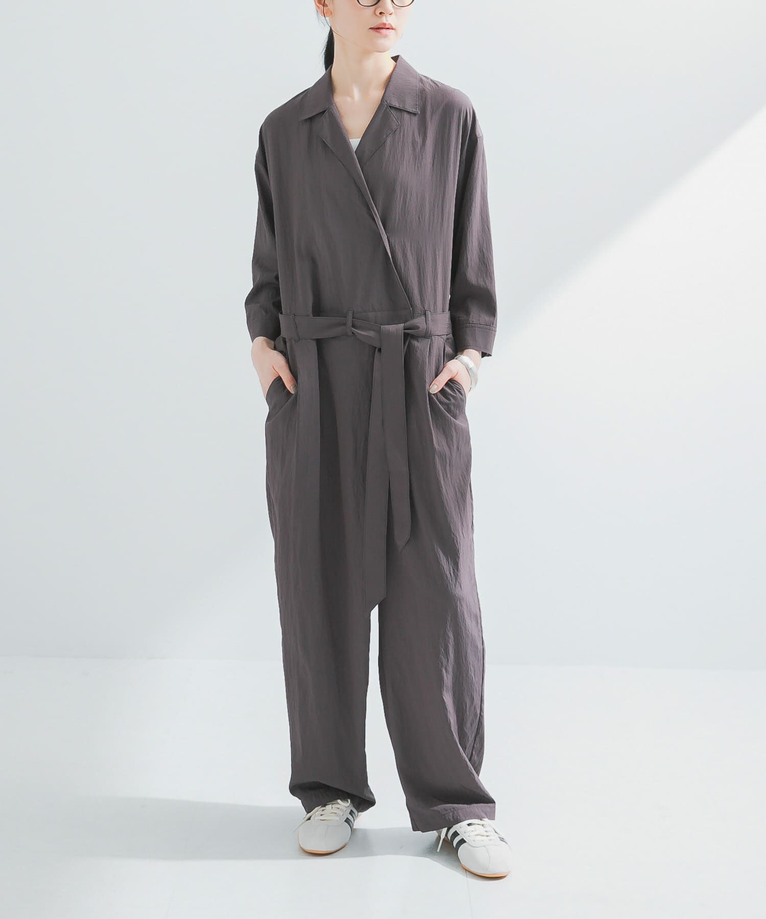 URBAN RESEARCH「『2サイズ展開』フロントタックジャンプスーツ」|スカート|