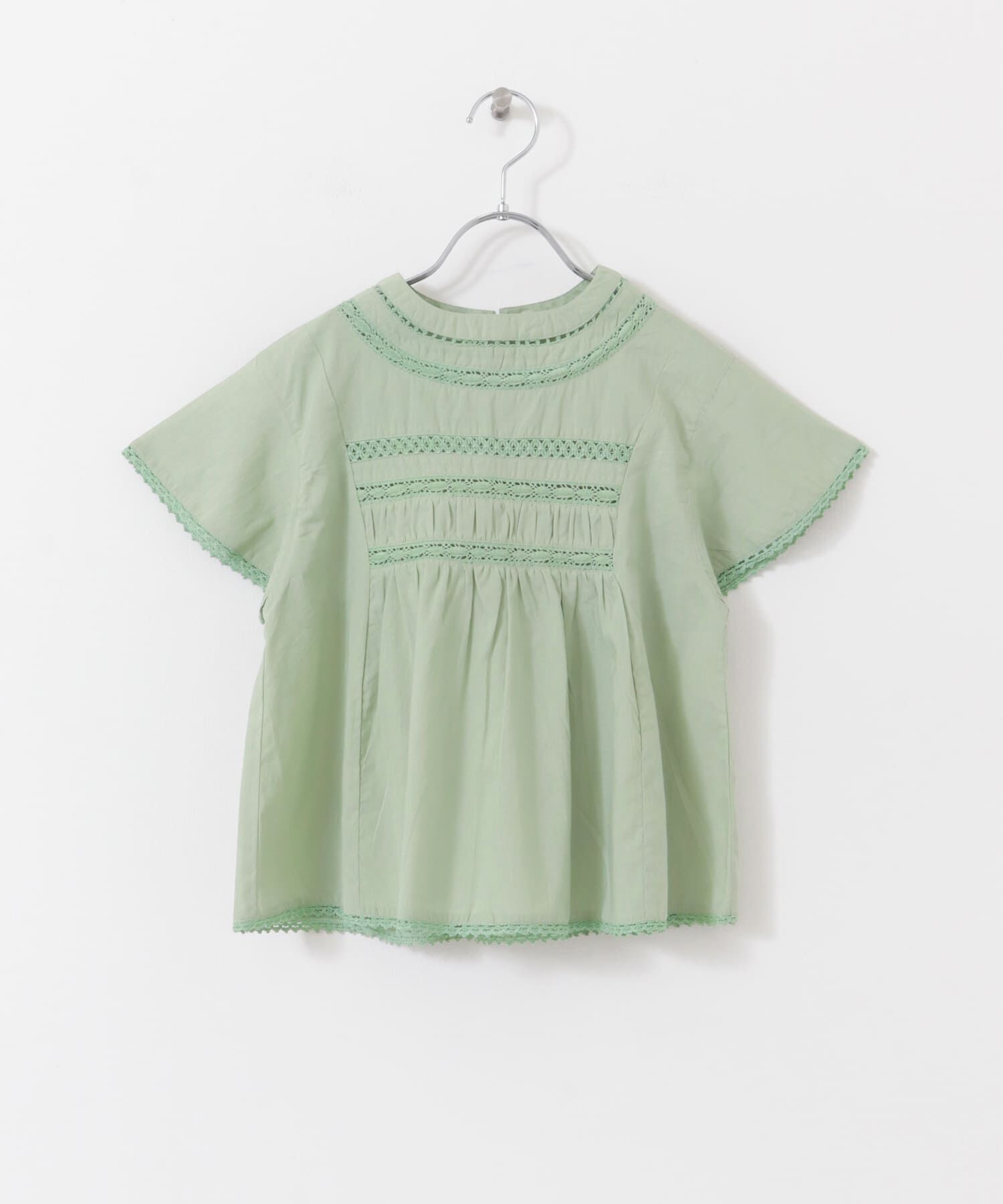 URBAN RESEARCH DOORS「ハシゴレースシャーリングブラウス(KIDS)」|その他|