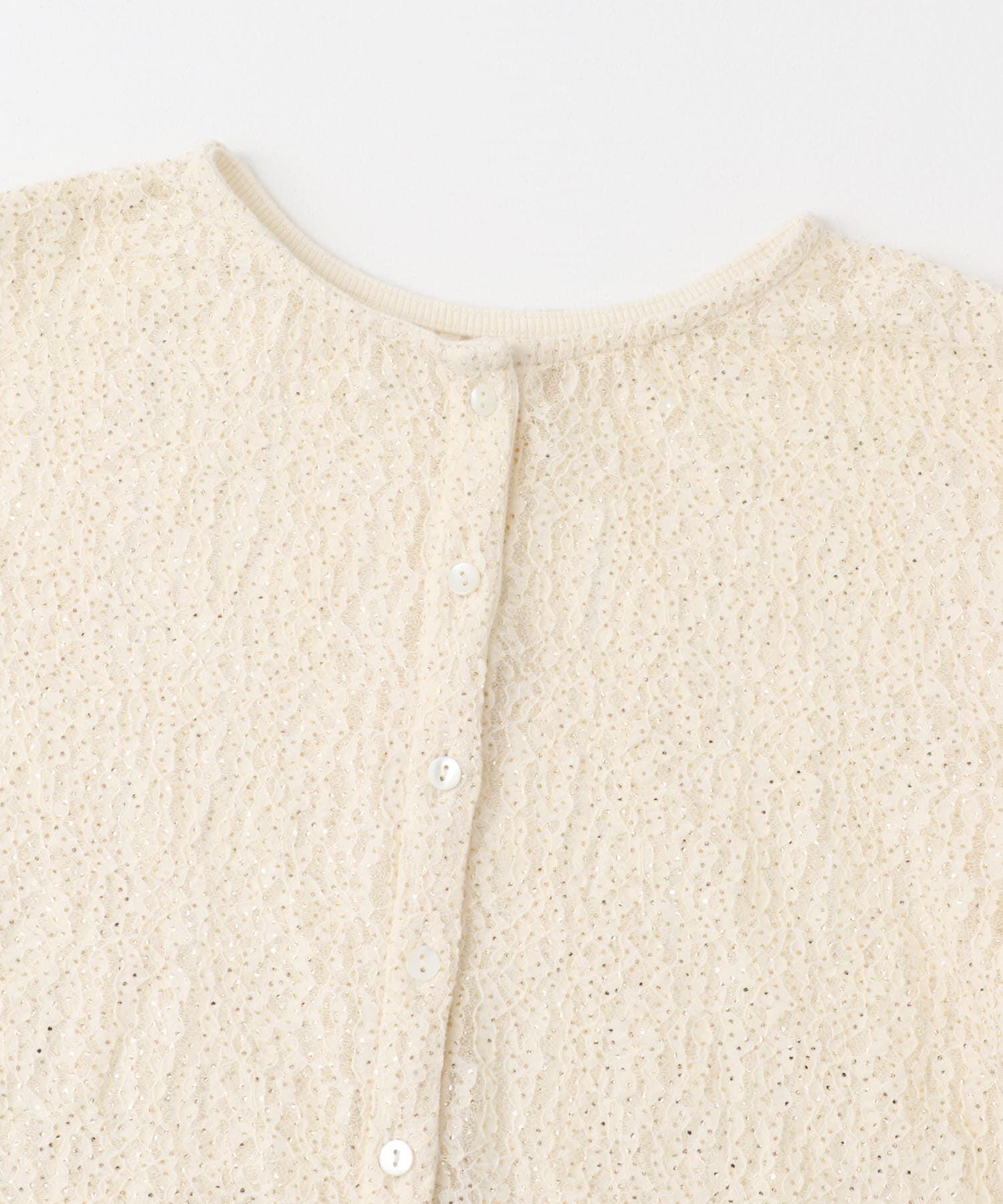 URBAN RESEARCH ROSSO「ラメレースカットソー」|Tシャツ・カットソー|