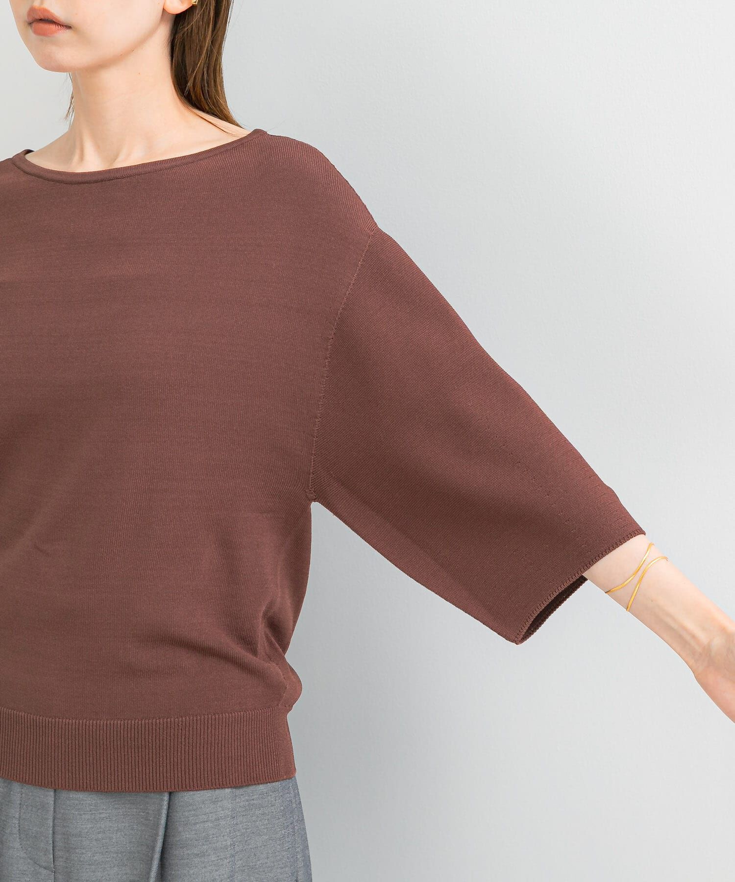 URBAN RESEARCH ROSSO「ウォッシャブルホールガーメントニット」|ニット・セーター|