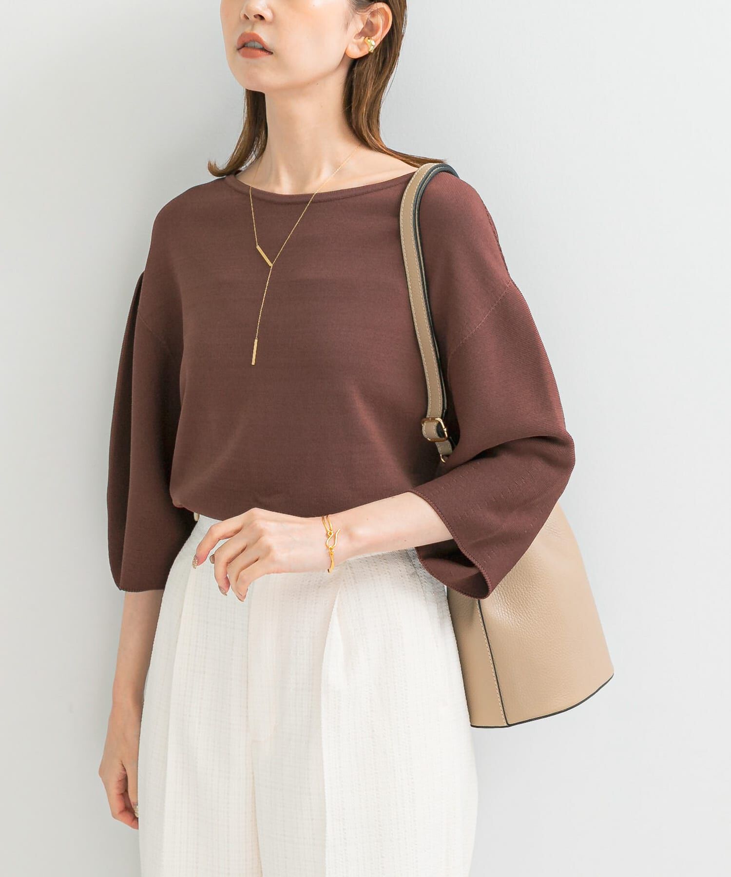 URBAN RESEARCH ROSSO「ウォッシャブルホールガーメントニット」|ニット・セーター|