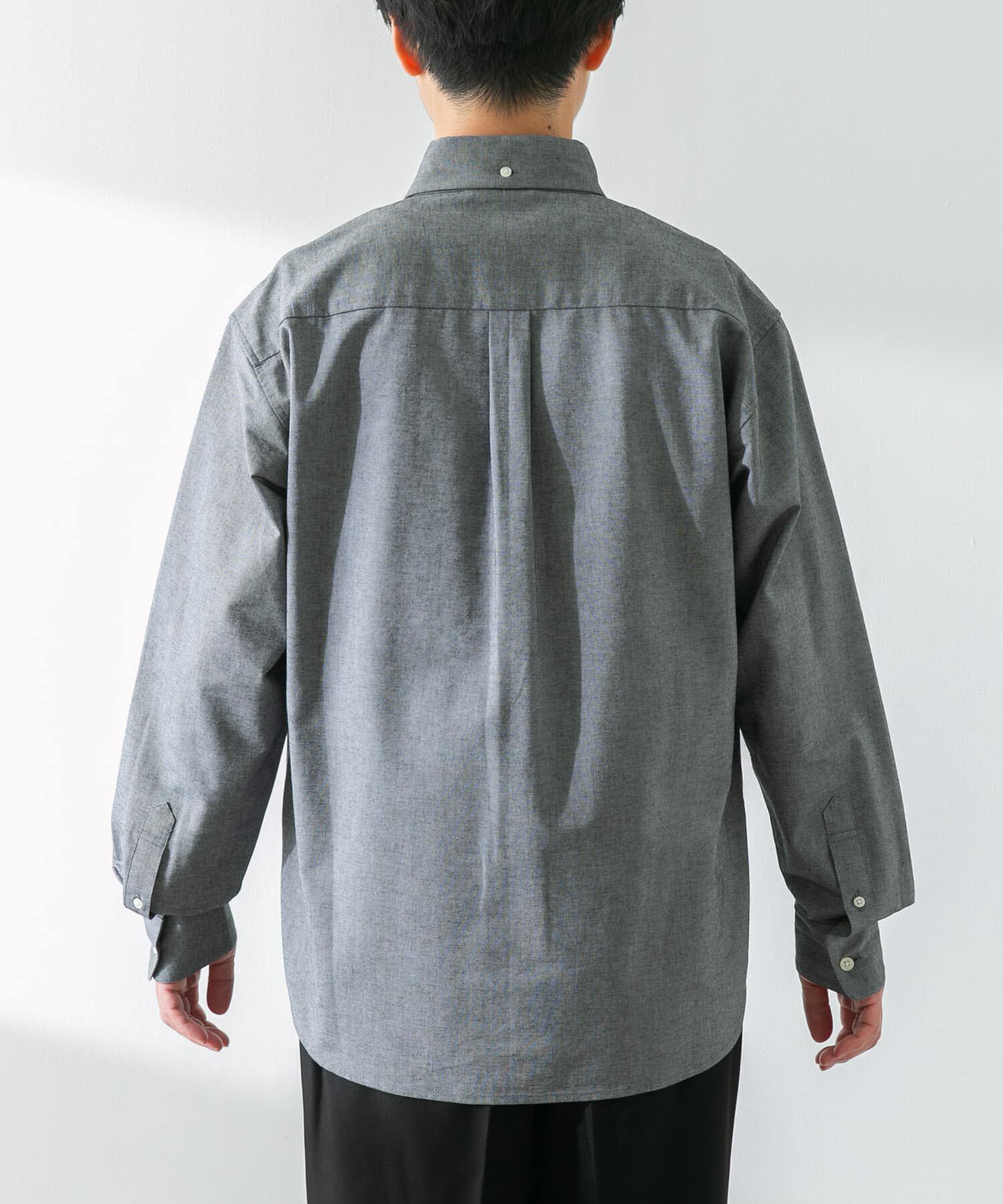 Sonny Label 「抗菌オックスボタンダウン長袖シャツ」|シャツ・ブラウス|