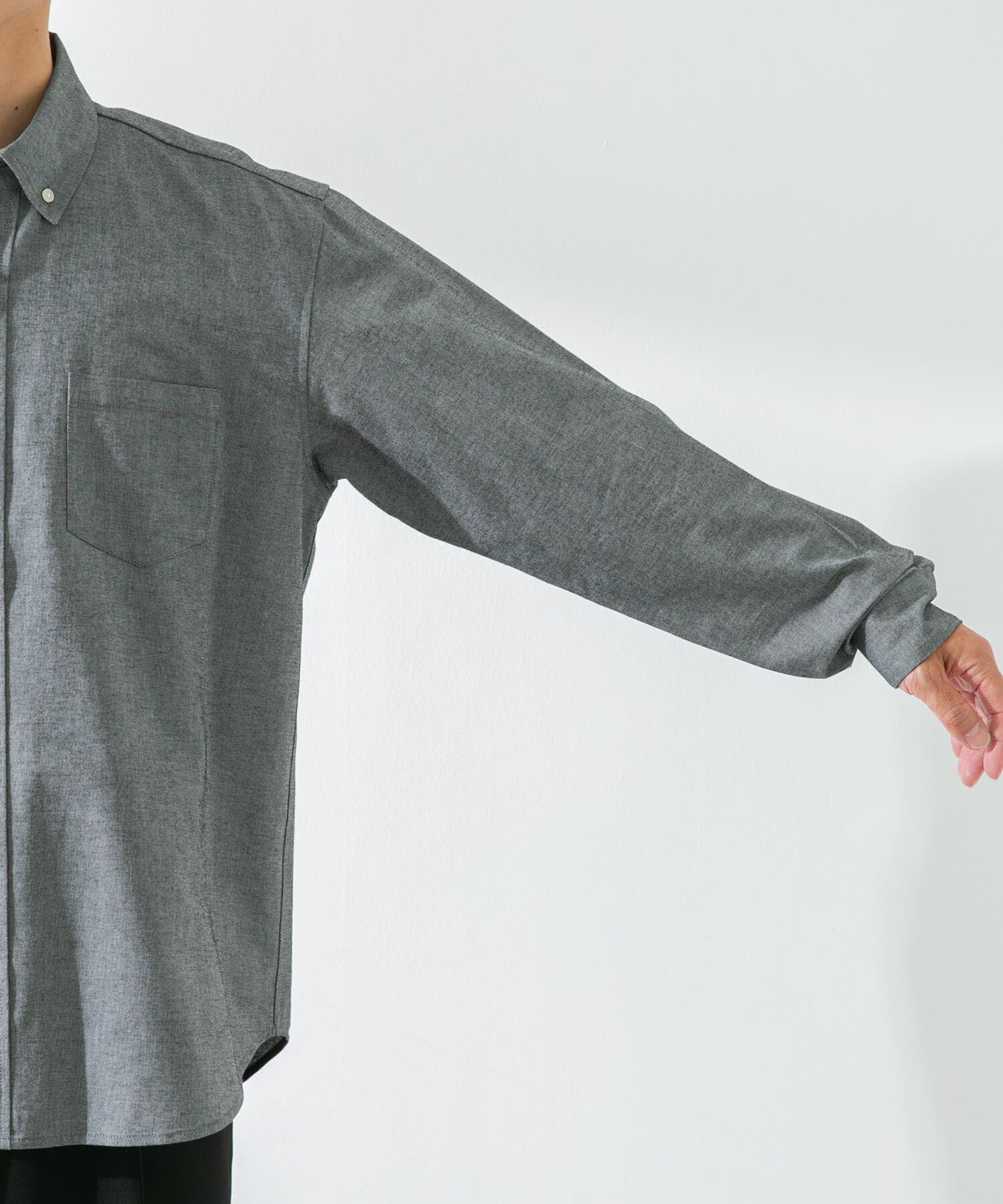 Sonny Label 「抗菌オックスボタンダウン長袖シャツ」|シャツ・ブラウス|