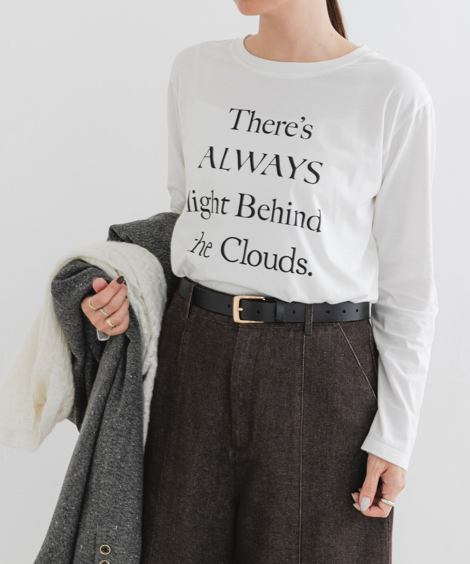 URBAN RESEARCH ROSSO「F by ROSSO　ロゴプリントTシャツ」|Tシャツ・カットソー|