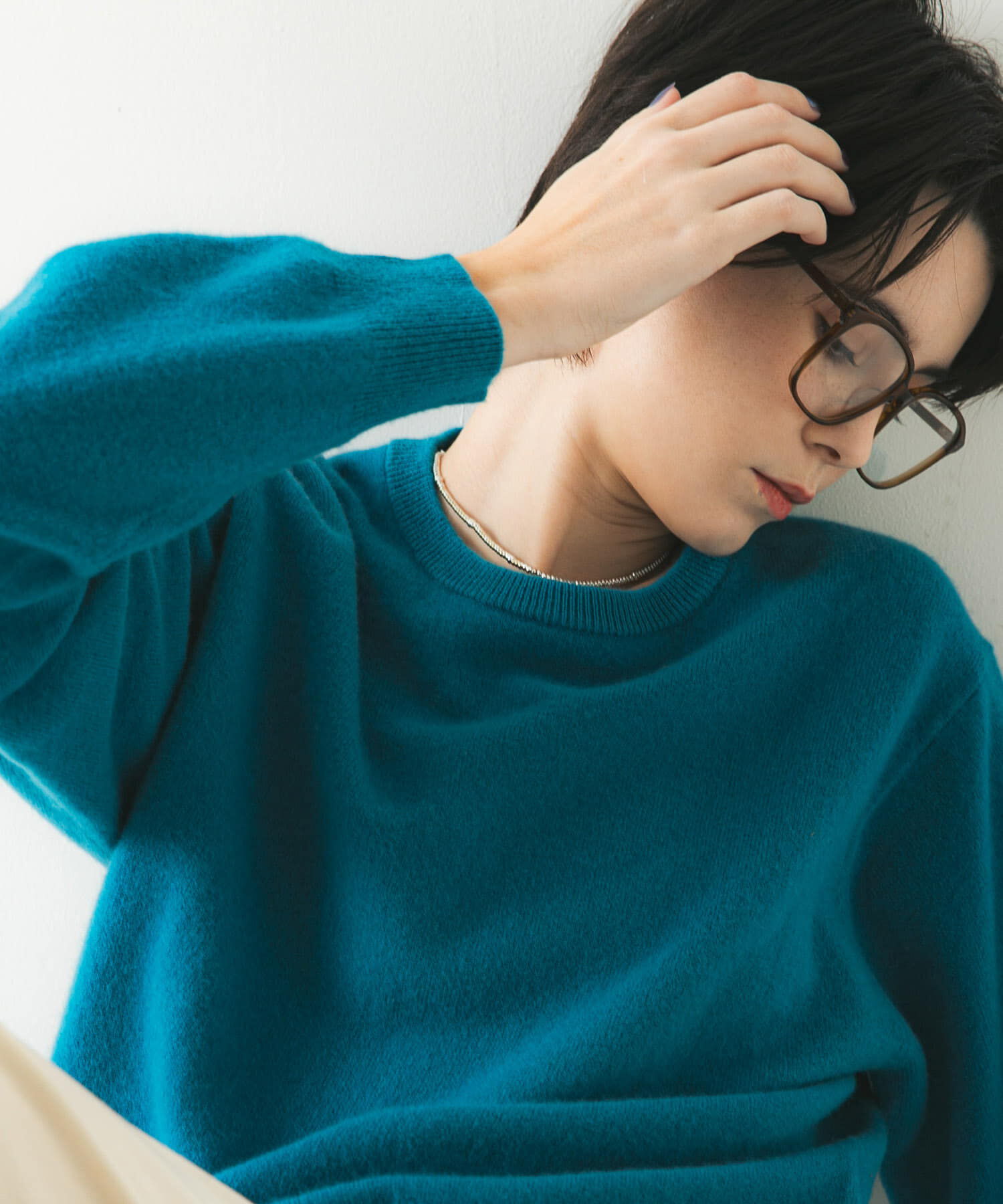 URBAN RESEARCH「ウール100 クルーネックソフトニット」|ニット・セーター|