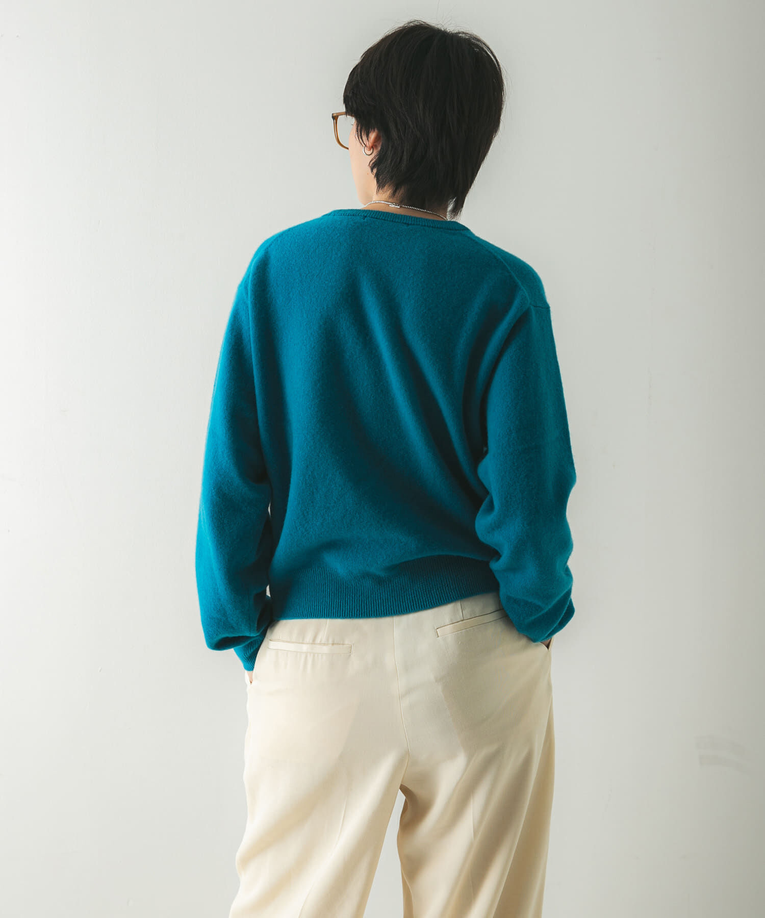 URBAN RESEARCH「ウール100 クルーネックソフトニット」|ニット・セーター|