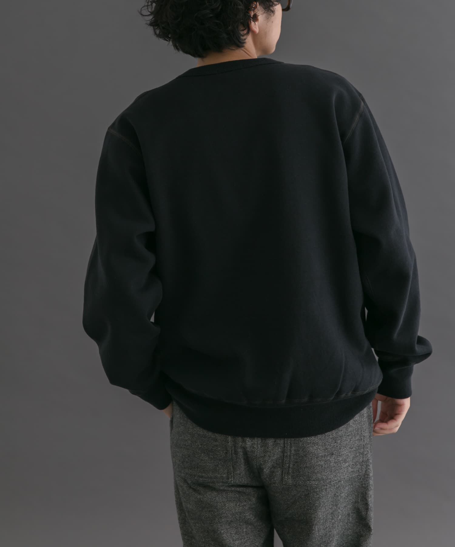 URBAN RESEARCH DOORS「FORK&SPOON　リサイクルコットン裏毛クルーネックスウェット」|スウェット・ジャージ|