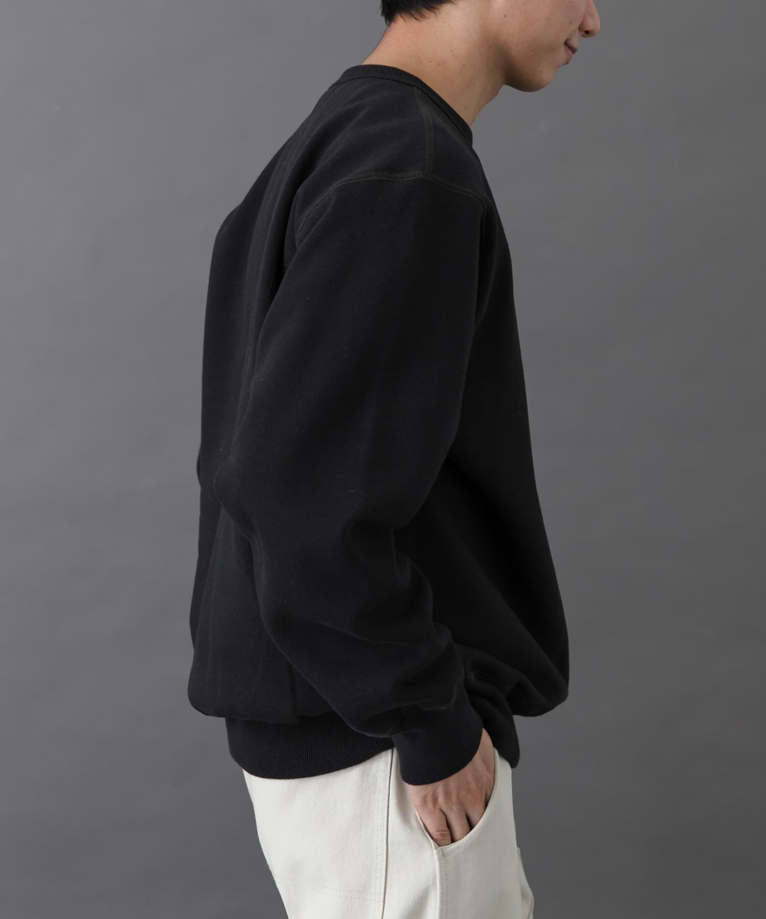 URBAN RESEARCH DOORS「FORK&SPOON　リサイクルコットン裏毛クルーネックスウェット」|スウェット・ジャージ|