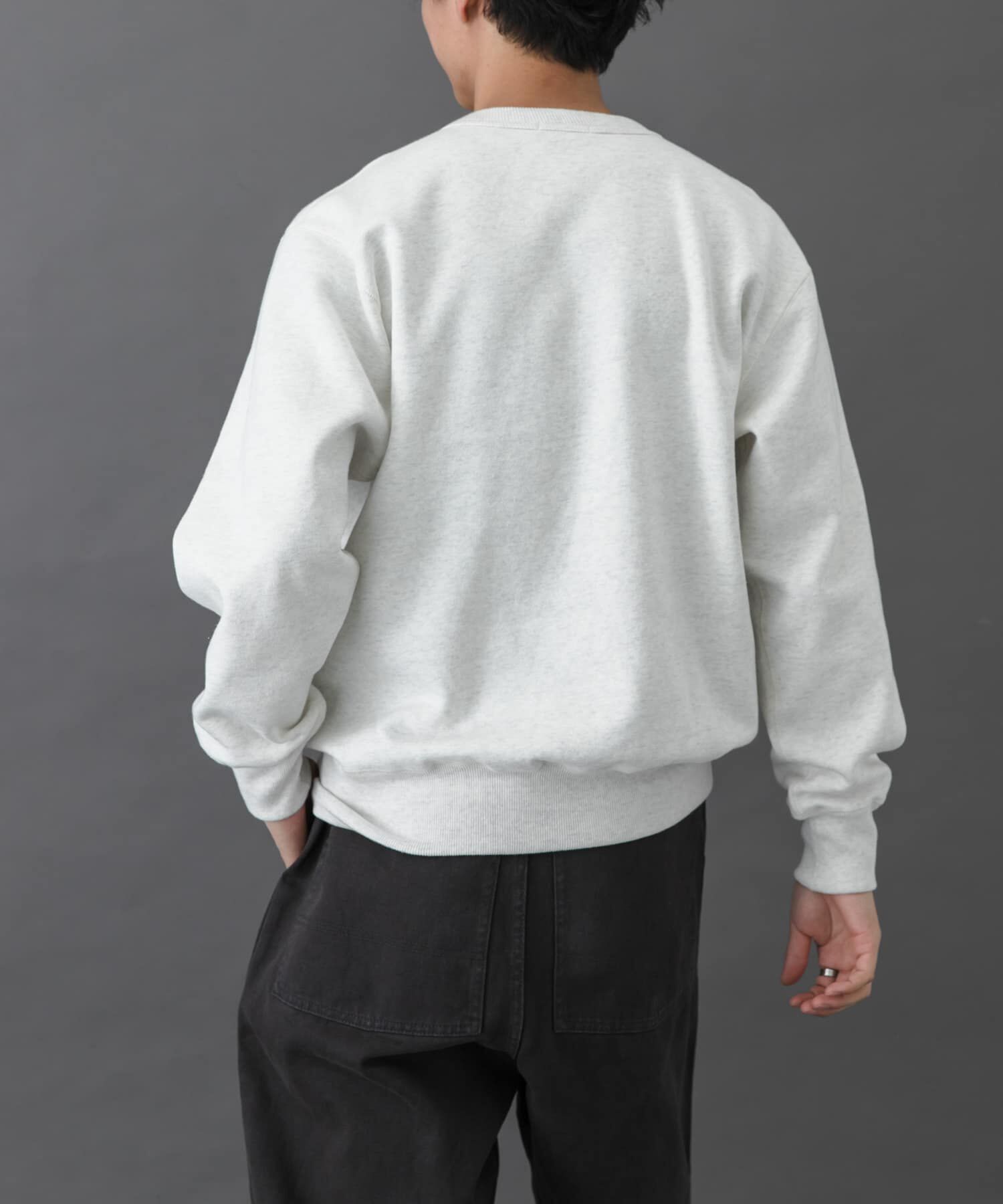 URBAN RESEARCH DOORS「FORK&SPOON　リサイクルコットン裏毛クルーネックスウェット」|スウェット・ジャージ|