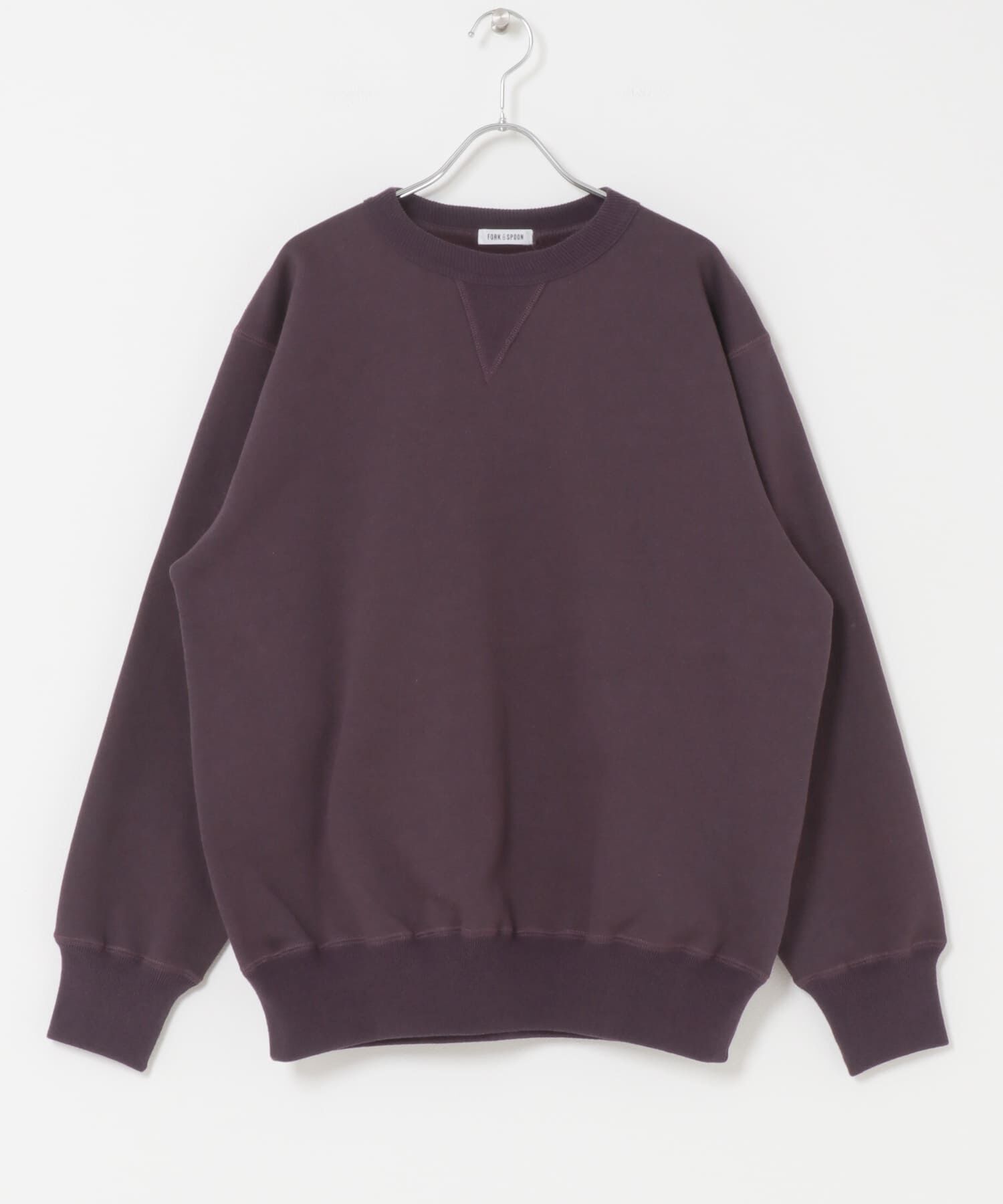 URBAN RESEARCH DOORS「FORK&SPOON　リサイクルコットン裏毛クルーネックスウェット」|スウェット・ジャージ|