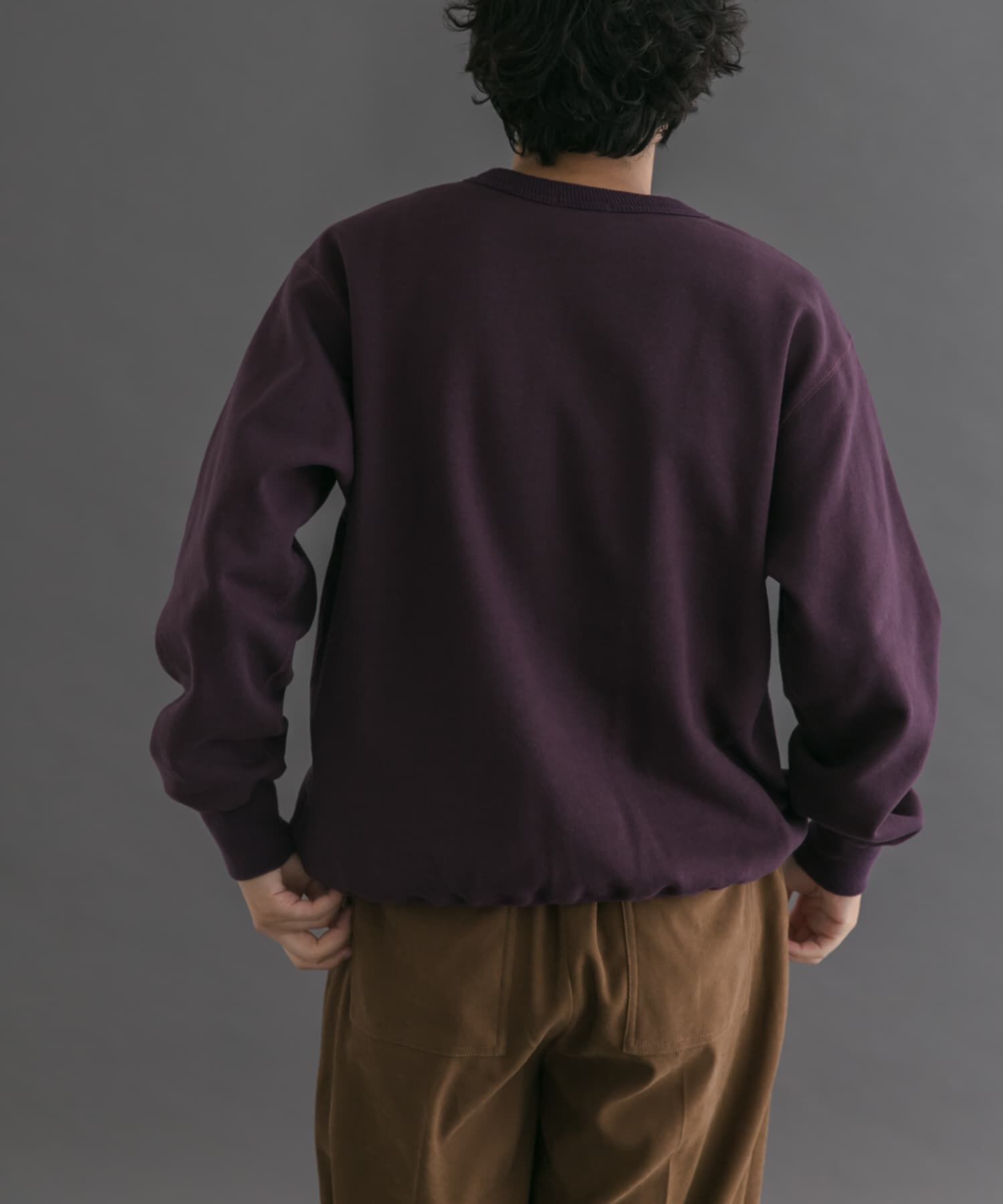 URBAN RESEARCH DOORS「FORK&SPOON　リサイクルコットン裏毛クルーネックスウェット」|スウェット・ジャージ|