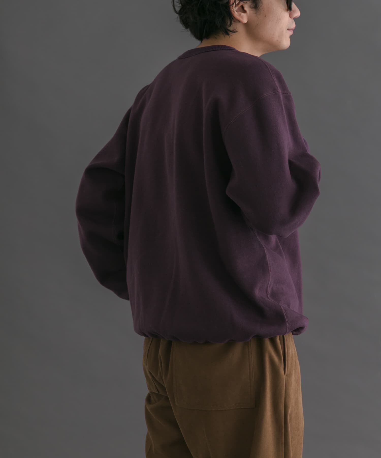 URBAN RESEARCH DOORS「FORK&SPOON　リサイクルコットン裏毛クルーネックスウェット」|スウェット・ジャージ|