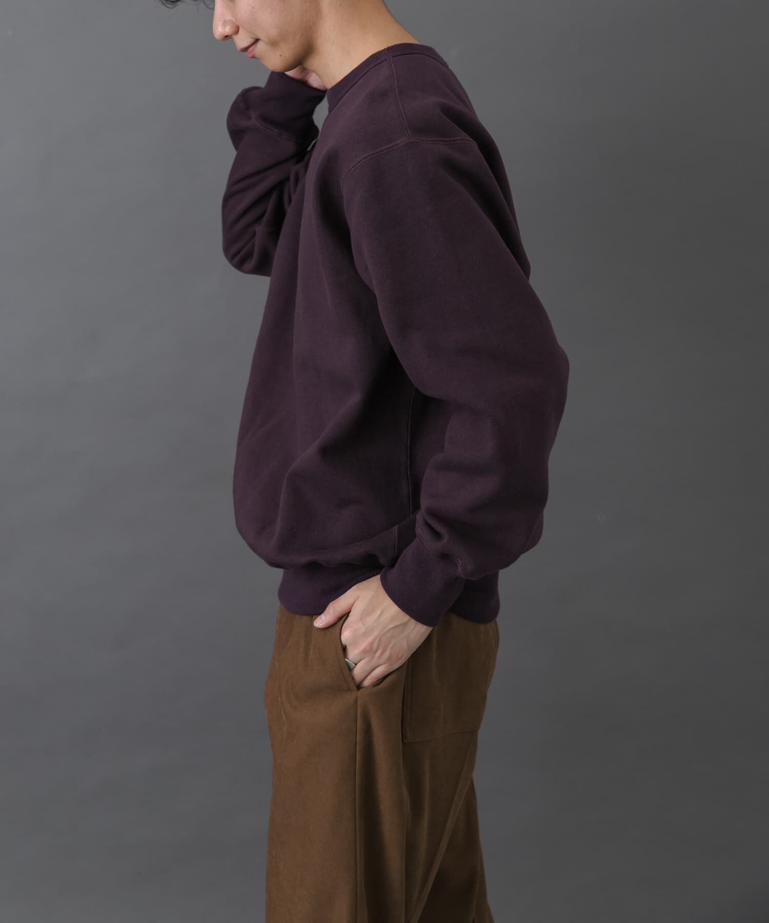 URBAN RESEARCH DOORS「FORK&SPOON　リサイクルコットン裏毛クルーネックスウェット」|スウェット・ジャージ|