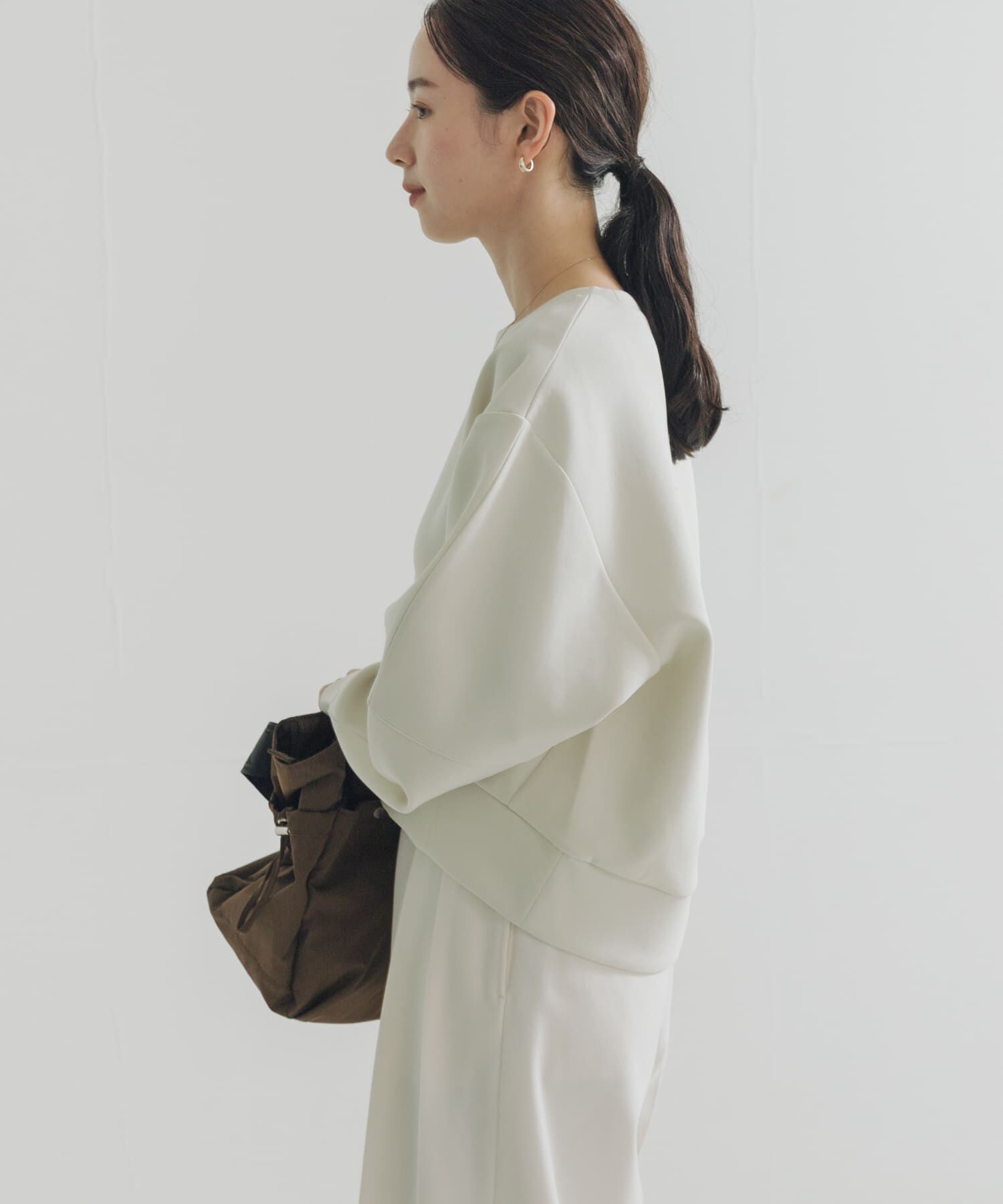 URBAN RESEARCH「ボリュームスリーブダンボールトップス」|スウェット・ジャージ|