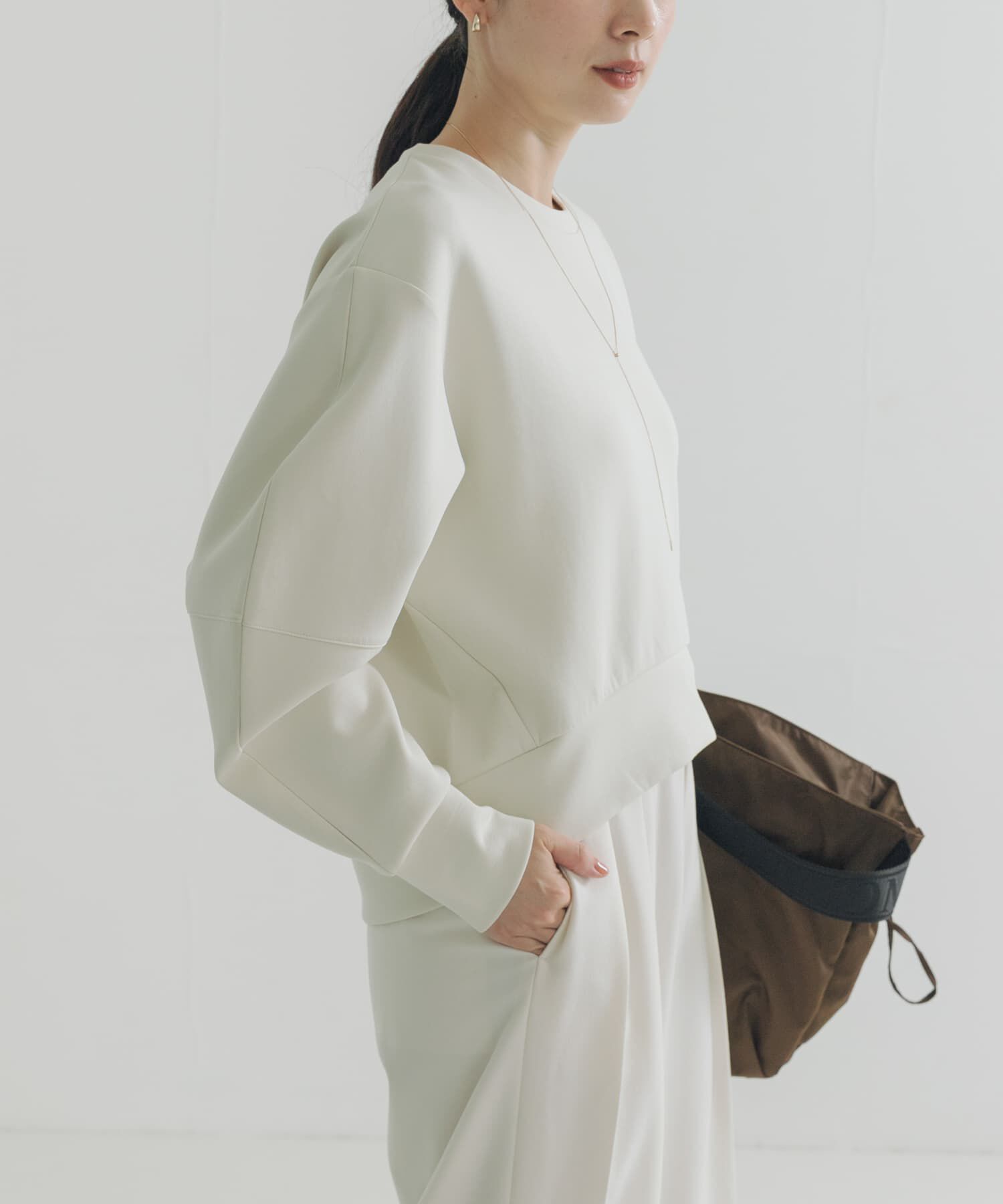 URBAN RESEARCH「ボリュームスリーブダンボールトップス」|スウェット・ジャージ|