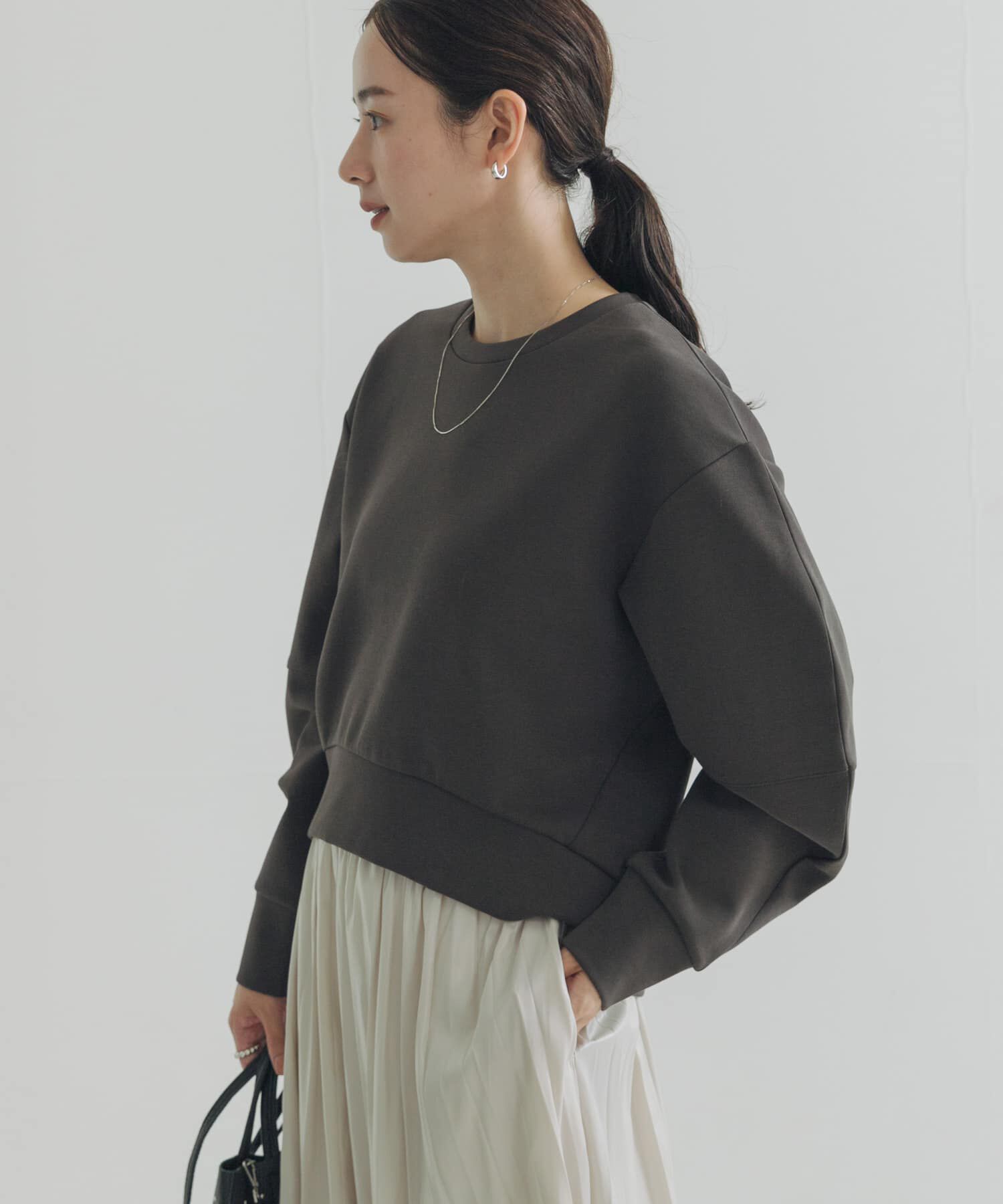 URBAN RESEARCH「ボリュームスリーブダンボールトップス」|スウェット・ジャージ|