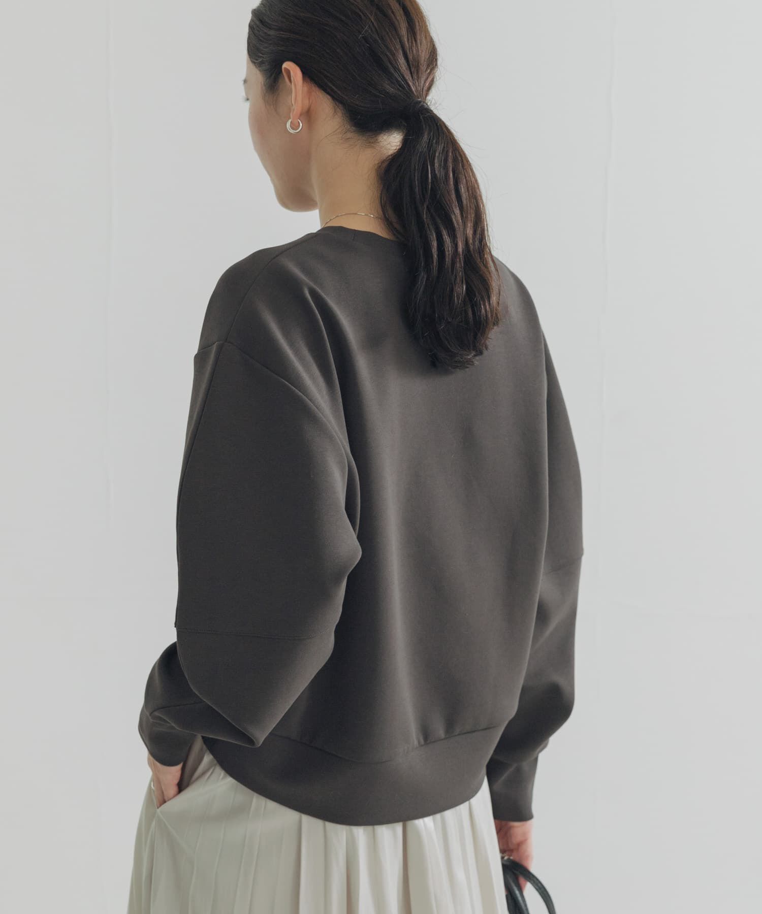 URBAN RESEARCH「ボリュームスリーブダンボールトップス」|スウェット・ジャージ|