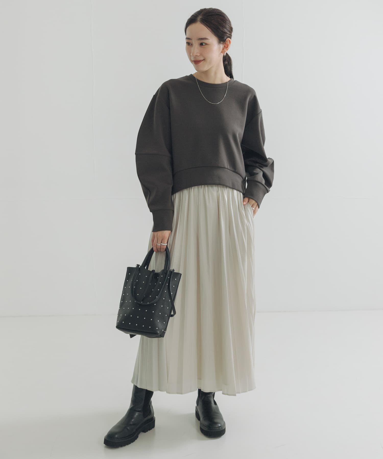 URBAN RESEARCH「ボリュームスリーブダンボールトップス」|スウェット・ジャージ|