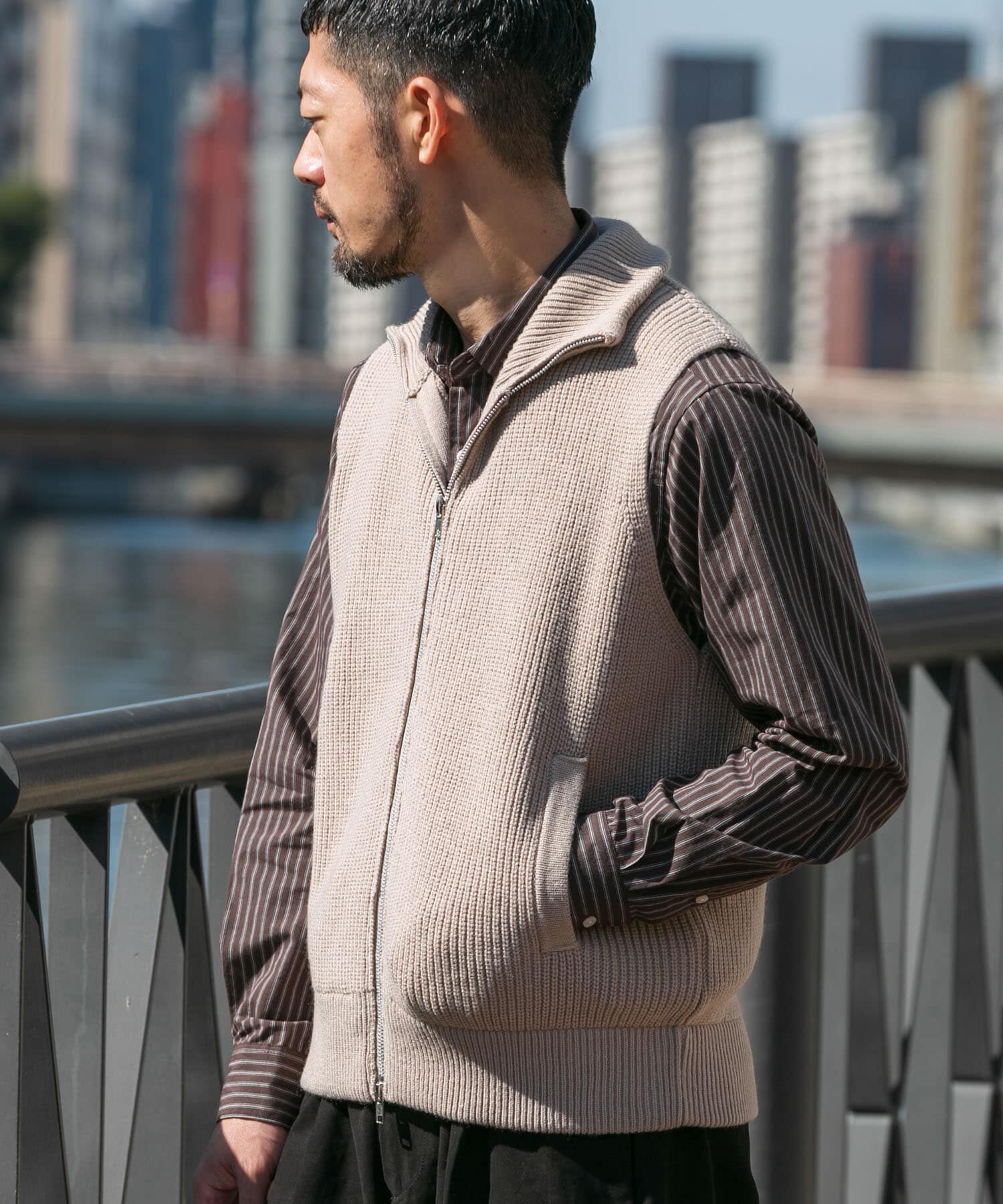 URBAN RESEARCH ROSSO「ドライバーズニットベスト」|ベスト・ジレ|