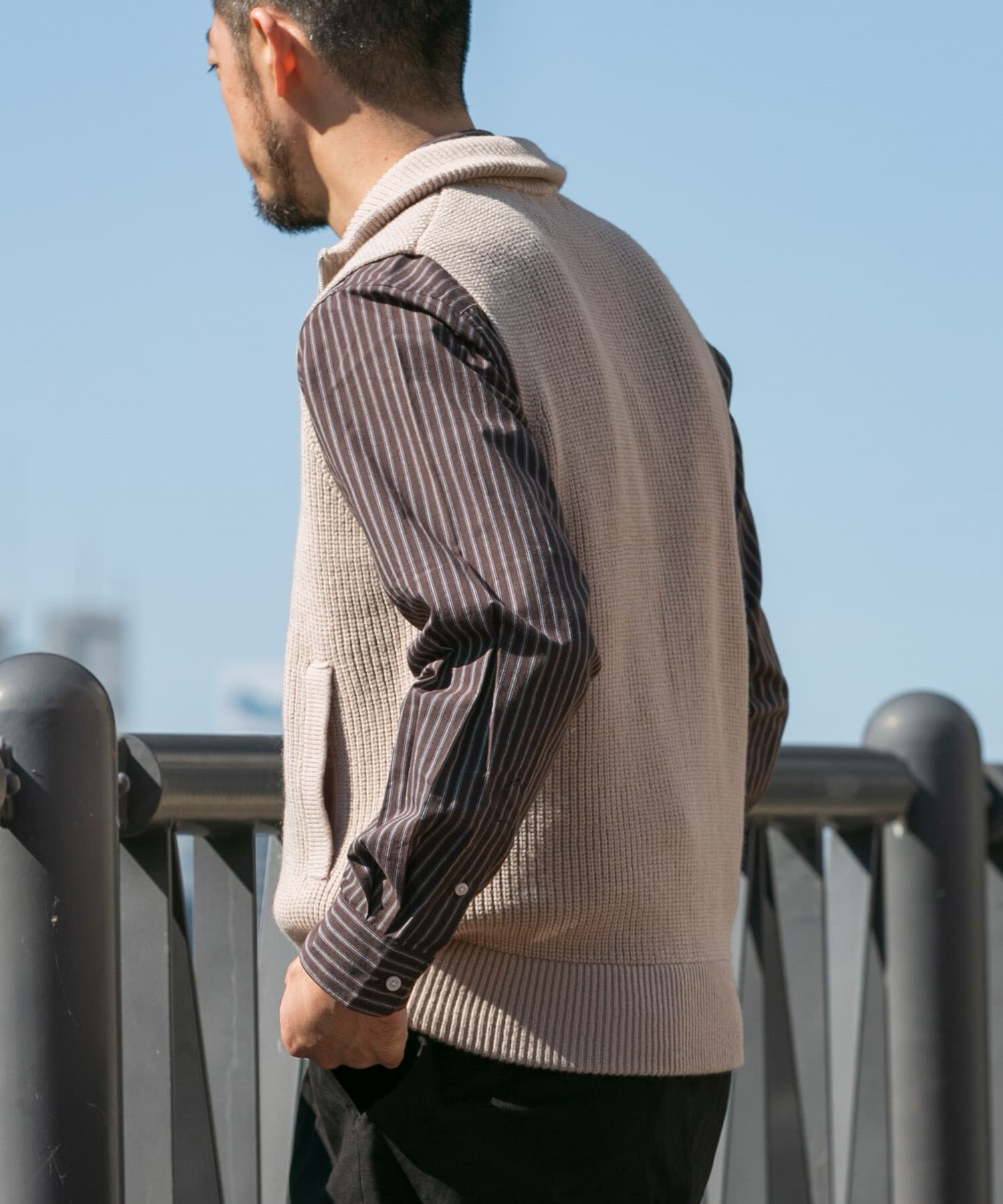 URBAN RESEARCH ROSSO「ドライバーズニットベスト」|ベスト・ジレ|