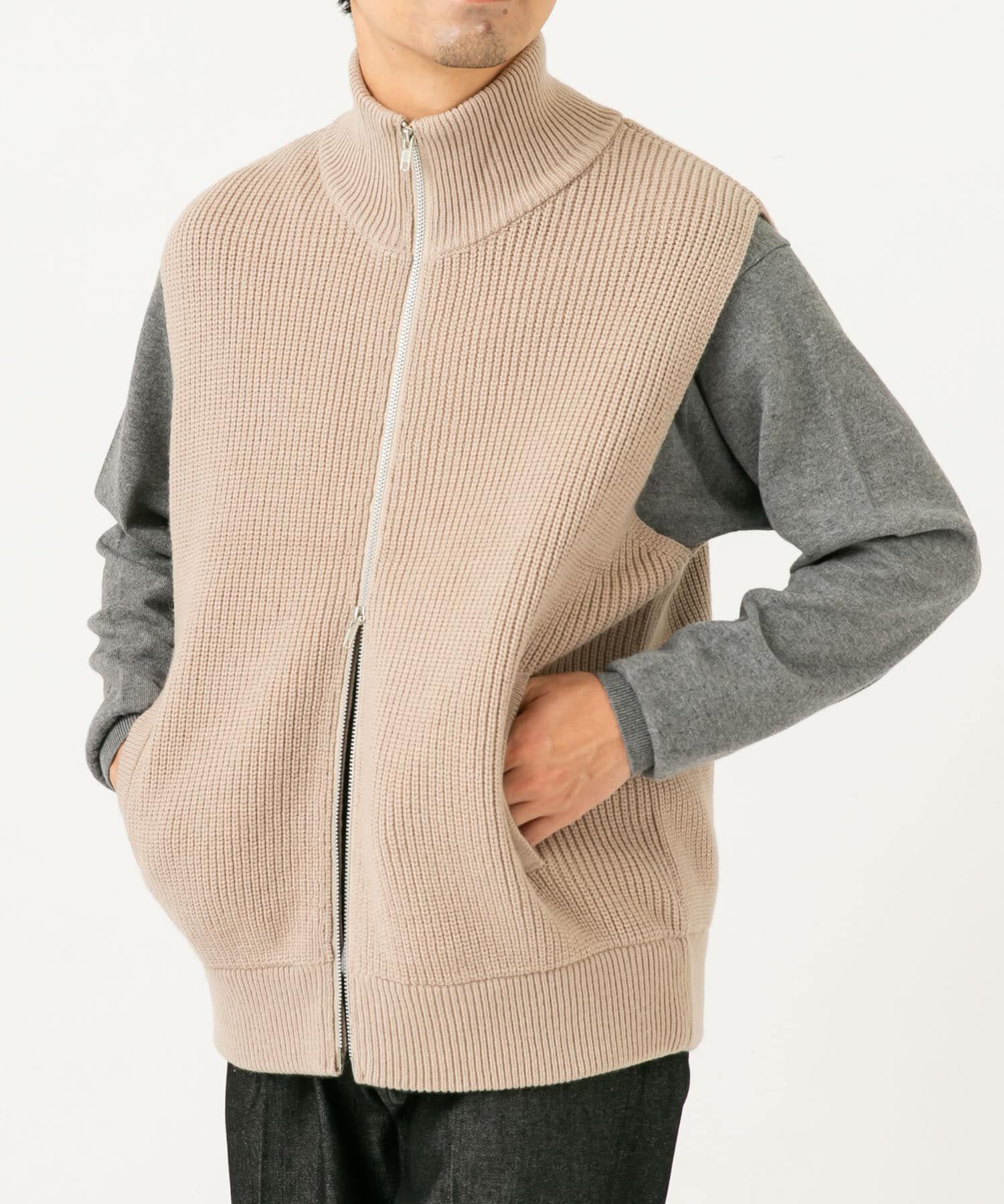 URBAN RESEARCH ROSSO「ドライバーズニットベスト」|ベスト・ジレ|