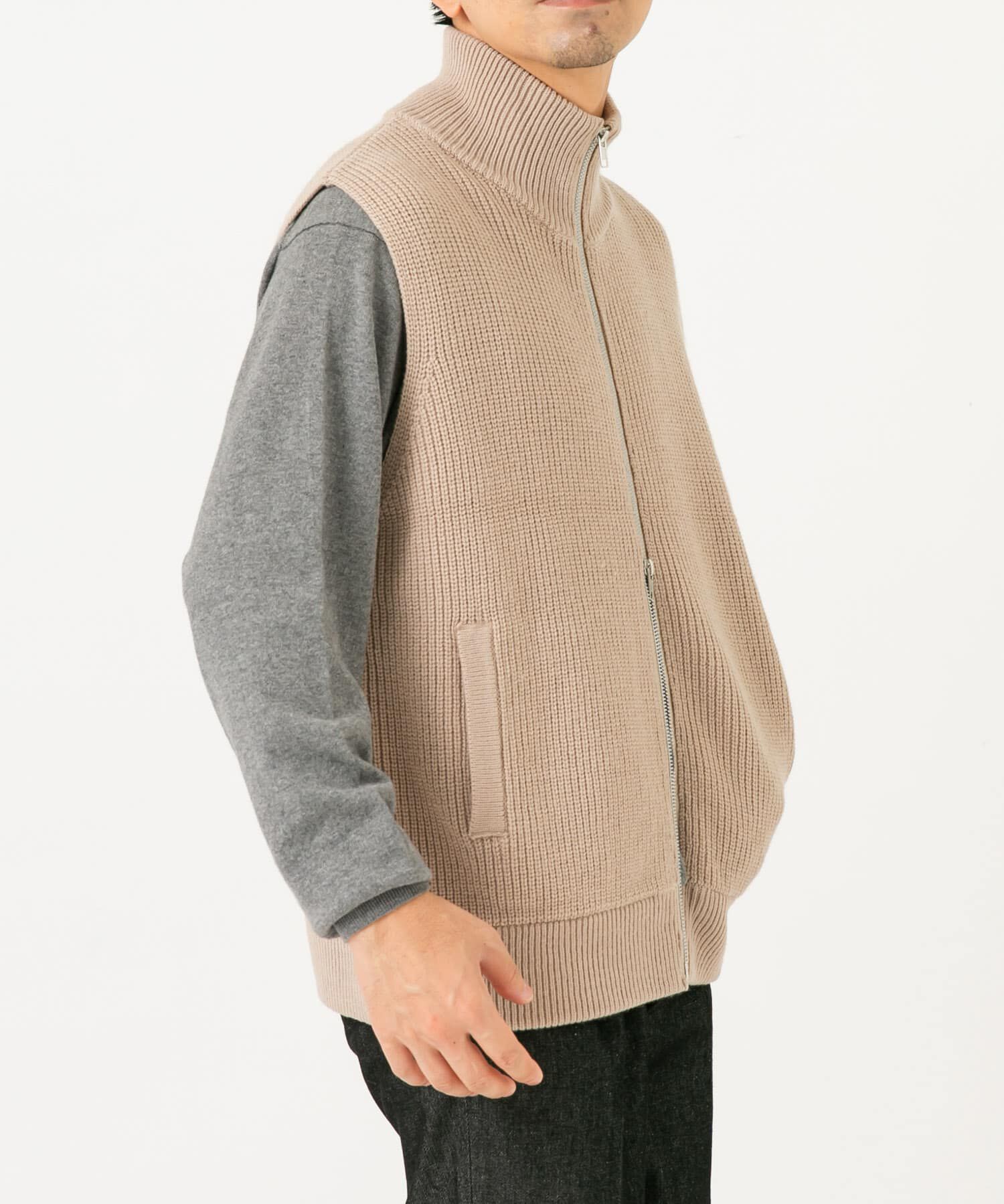 URBAN RESEARCH ROSSO「ドライバーズニットベスト」|ベスト・ジレ|