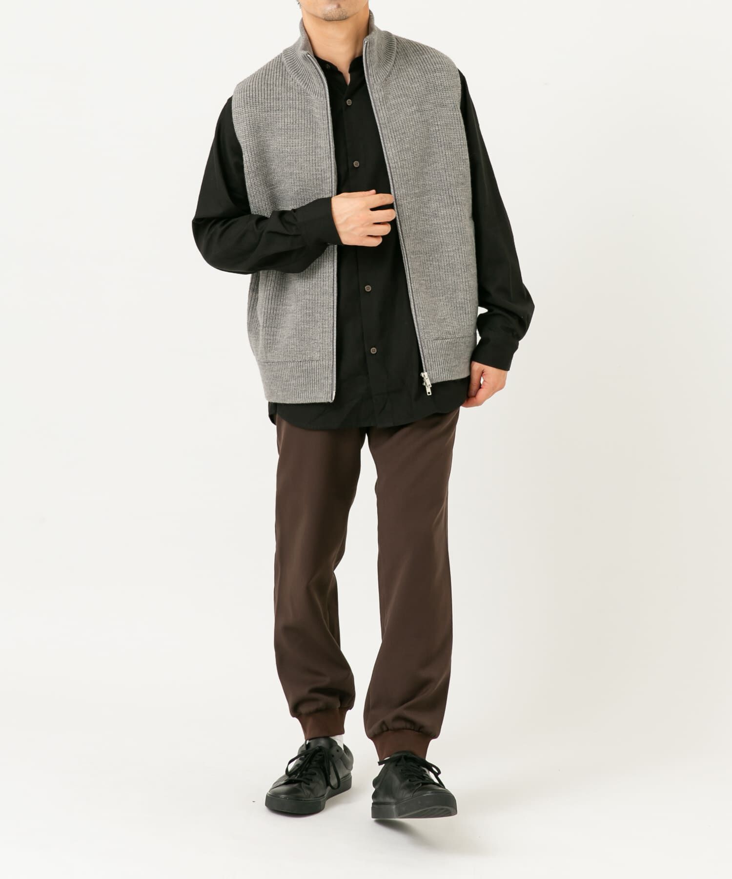 URBAN RESEARCH ROSSO「ドライバーズニットベスト」|ベスト・ジレ|