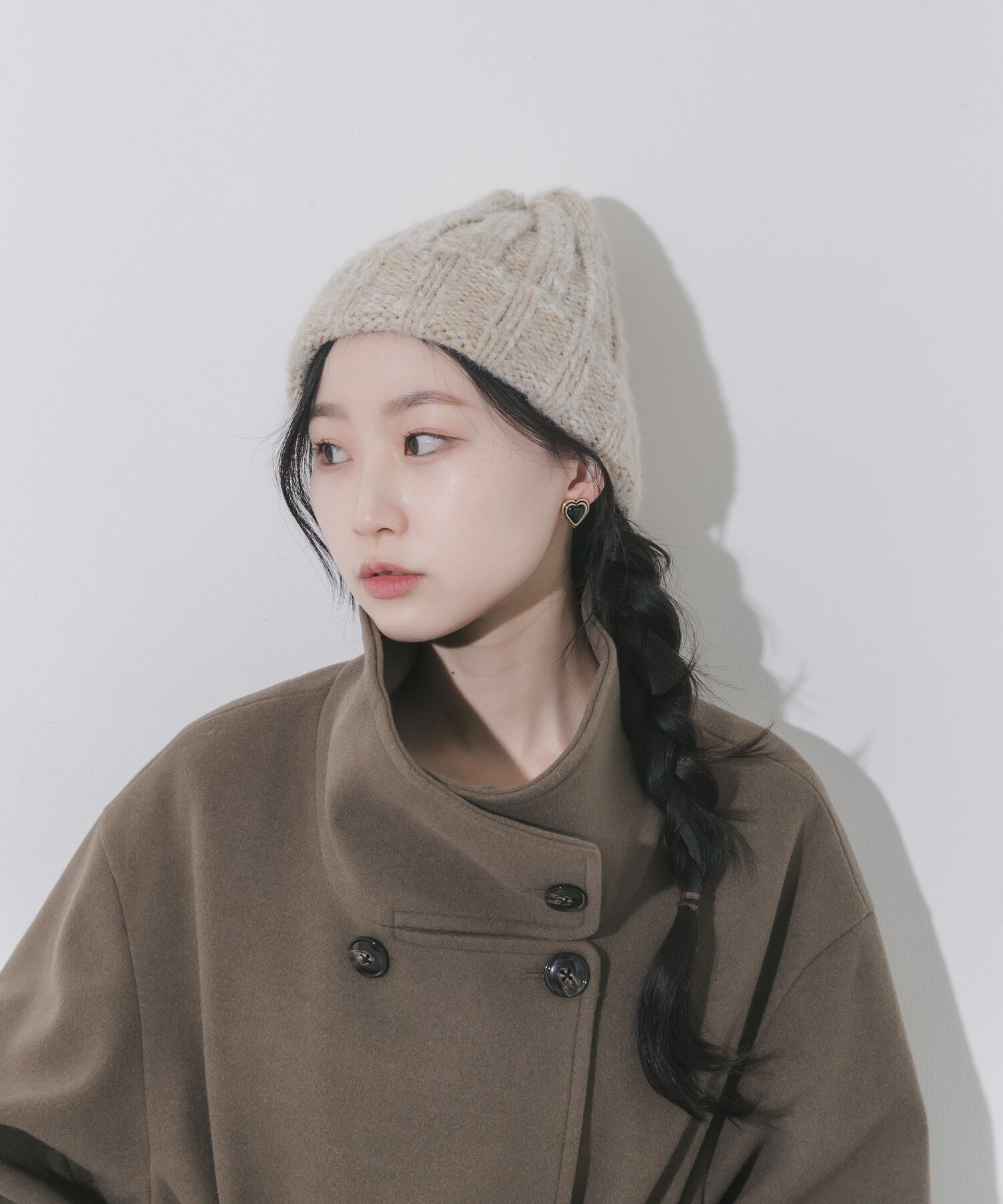 SMELLY「カラーミックスニットワッチ」|ニット帽|