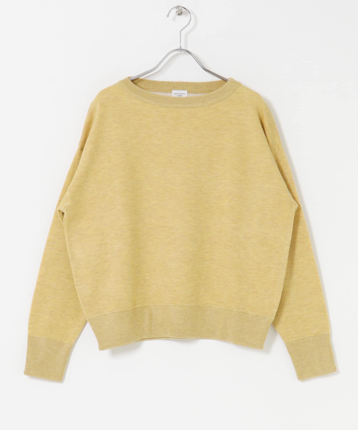 URBAN RESEARCH DOORS「Wフェイスボートネックニット」|ニット・セーター|