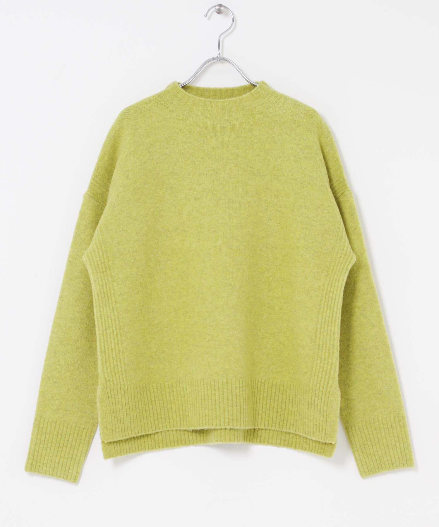 URBAN RESEARCH DOORS「ハイネックサイドスリットニット」|ニット・セーター|