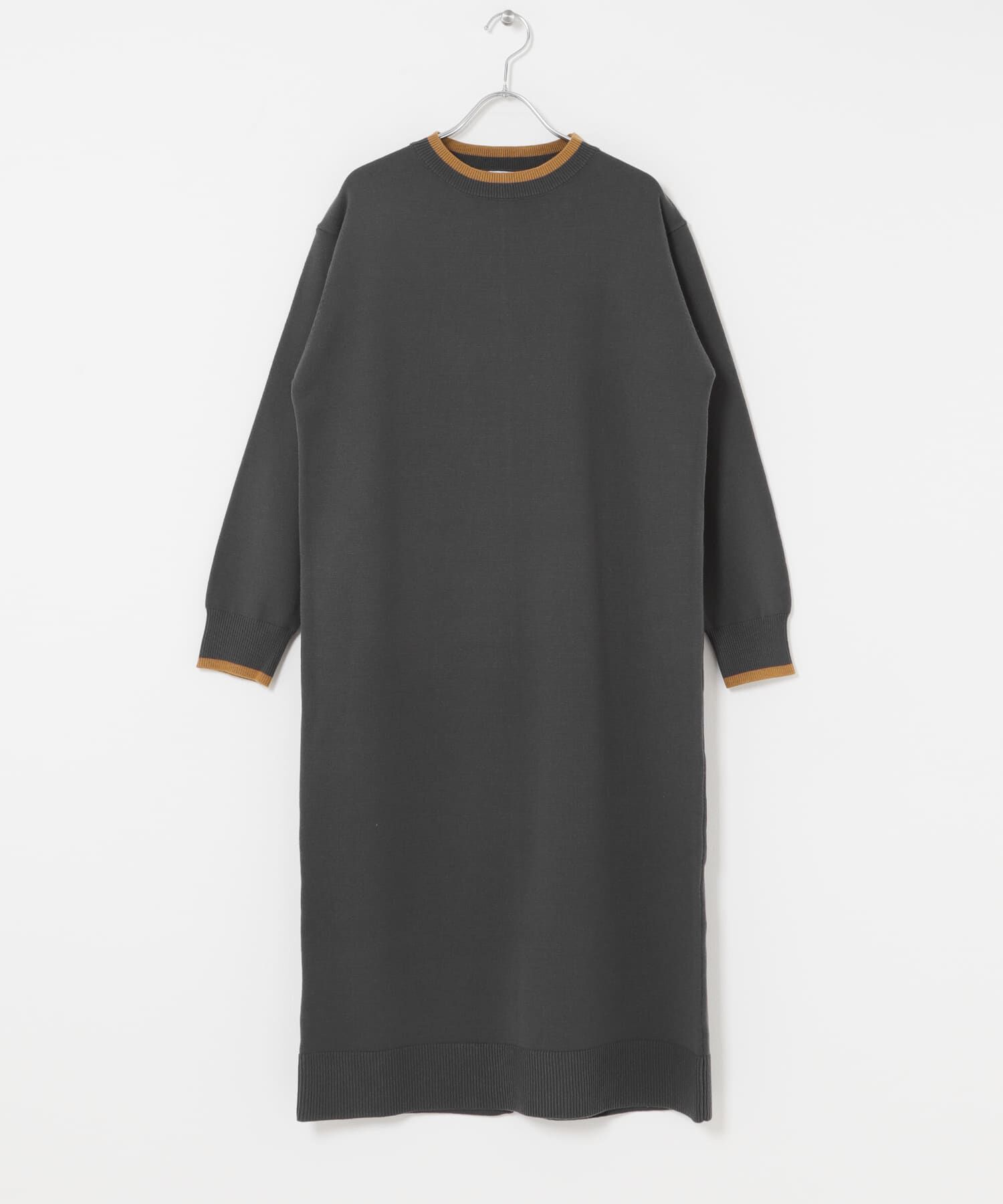 URBAN RESEARCH DOORS「バイカラーKNITワンピース」|ワンピース|