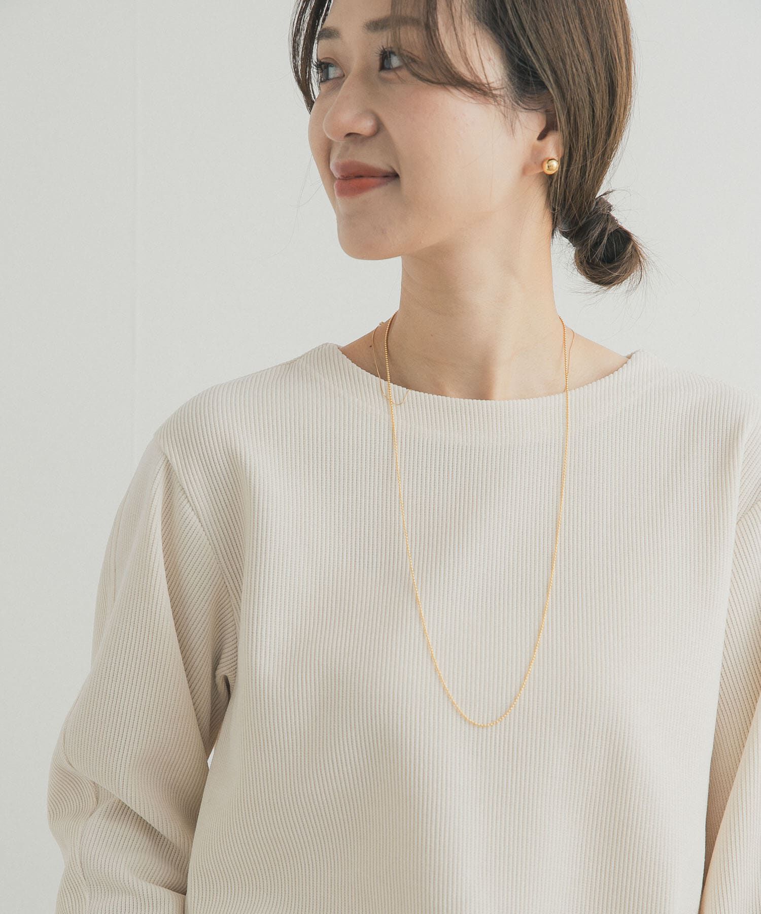 URBAN RESEARCH DOORS「Wフェイスモールコクーンプルオーバー」|Tシャツ・カットソー|