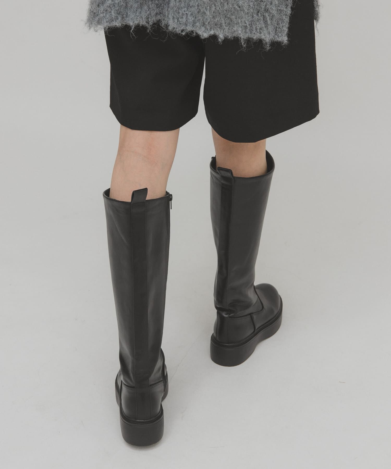  「プラットフォームロングブーツ」|ショートブーツ|