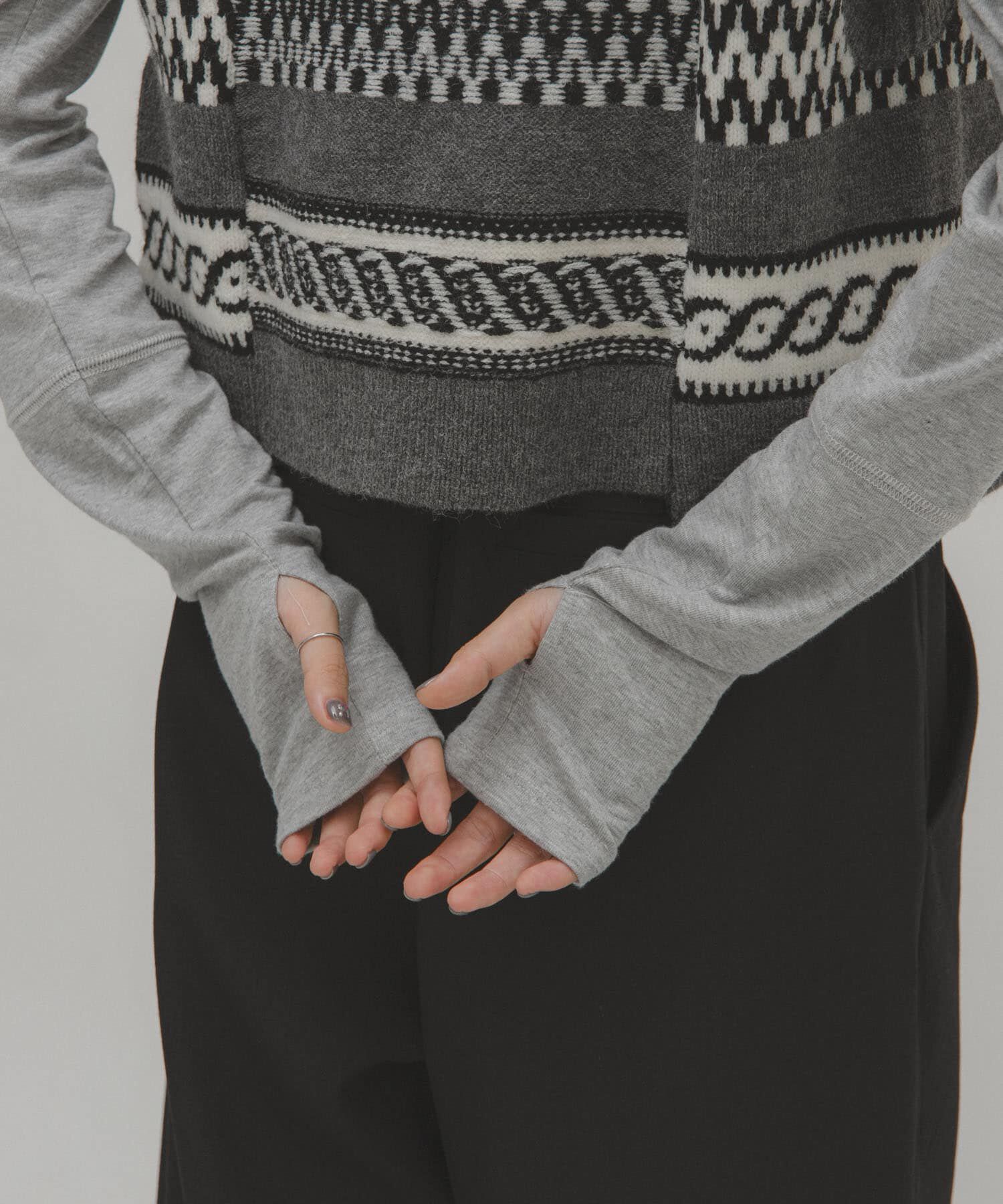  「illi　タートルベーシックカットソー」|Tシャツ・カットソー|