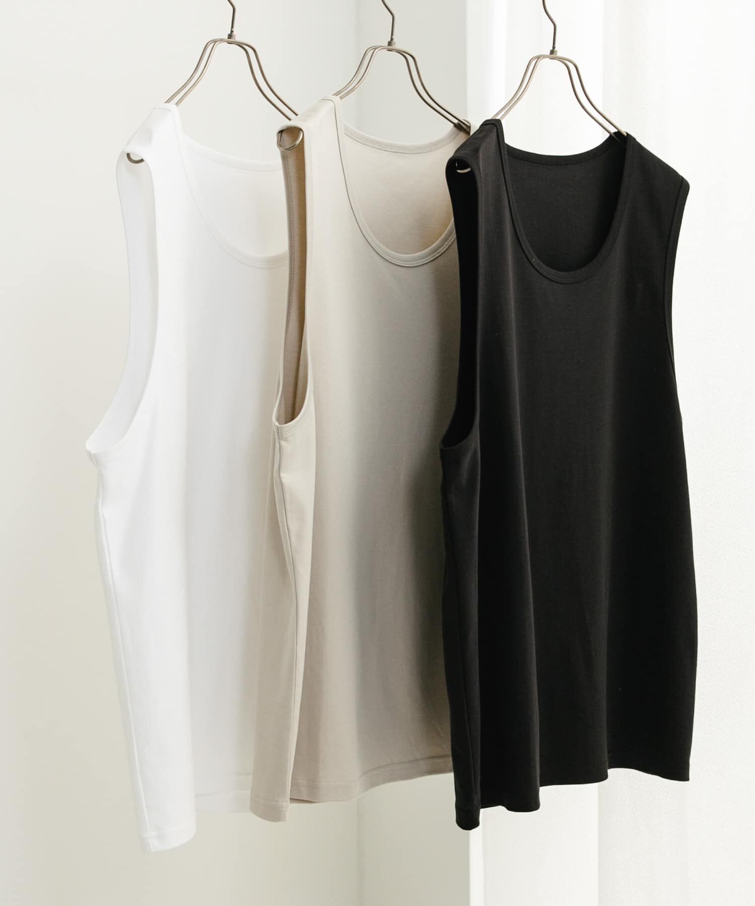 SENSE OF PLACE by URBAN RESEARCH「コットンスムースタンクトップ」|タンクトップ|