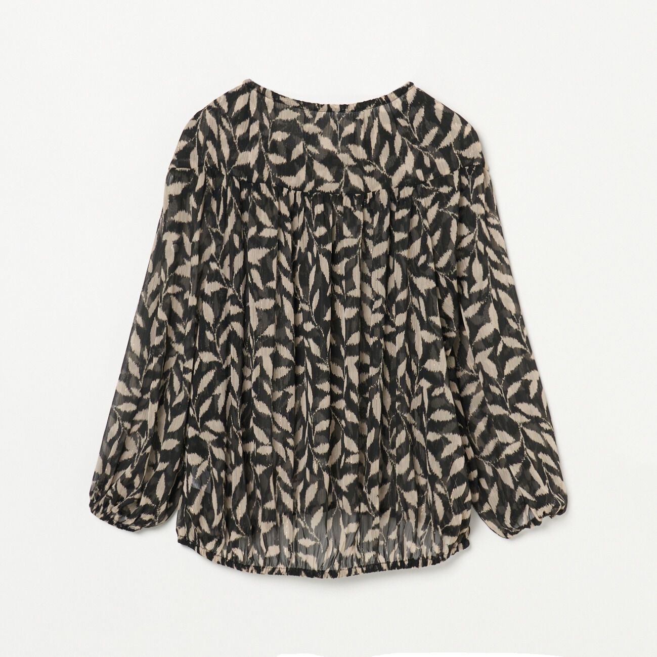 HELIOPOLE「HELIOPOLE DEVEAUX PRINT GATHERED BLOUSE」|シャツ・ブラウス|