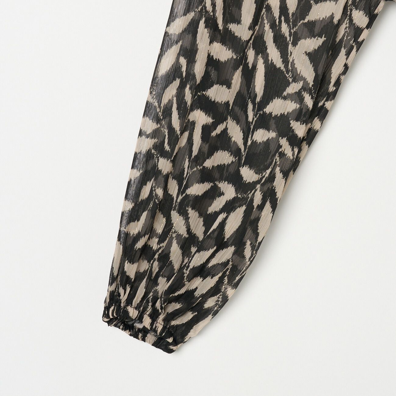 HELIOPOLE「HELIOPOLE DEVEAUX PRINT GATHERED BLOUSE」|シャツ・ブラウス|