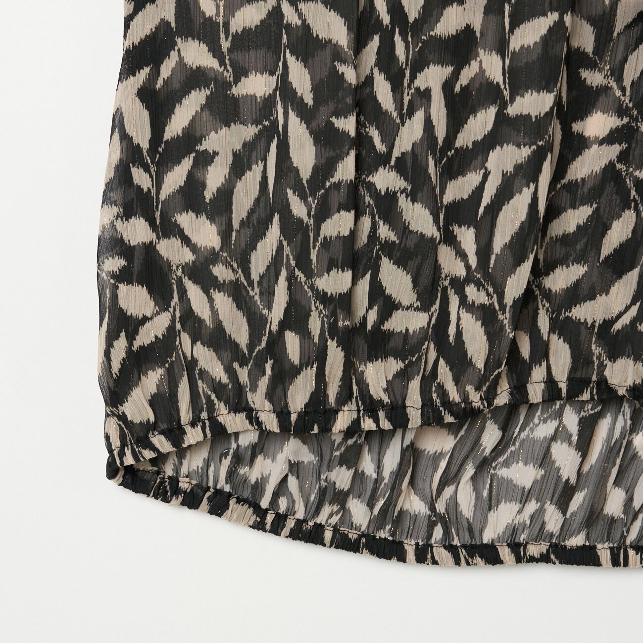 HELIOPOLE「HELIOPOLE DEVEAUX PRINT GATHERED BLOUSE」|シャツ・ブラウス|