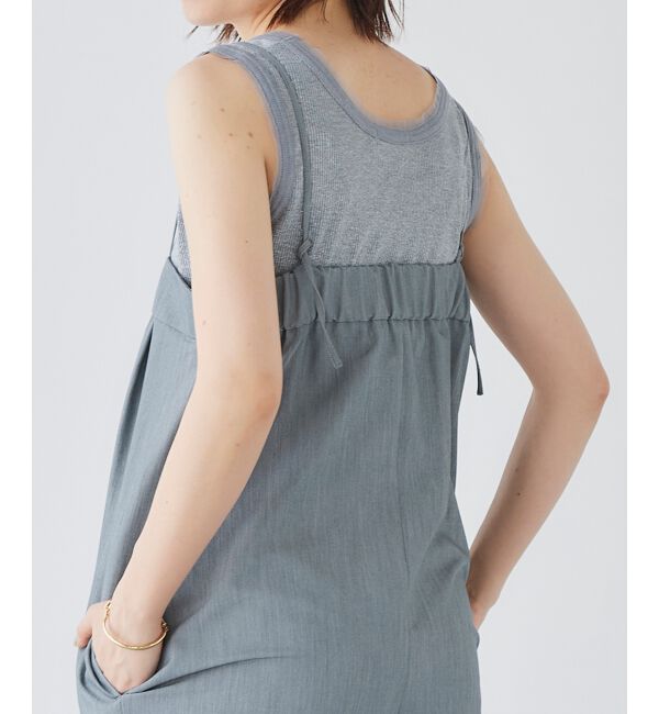 le.coeur blanc「ラメリブタンクトップ」|タンクトップ|