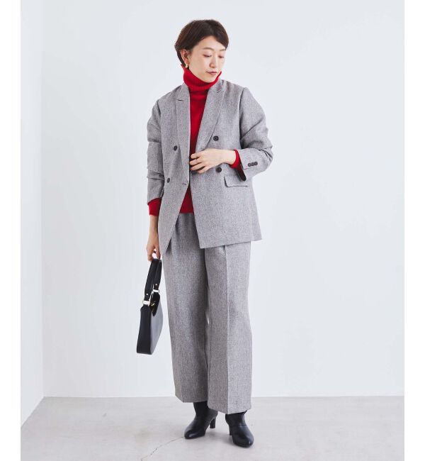  「ダブルブレストヘリンボーンジャケット」|その他|