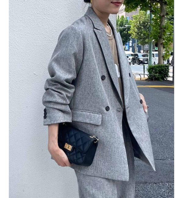  「ダブルブレストヘリンボーンジャケット」|その他|