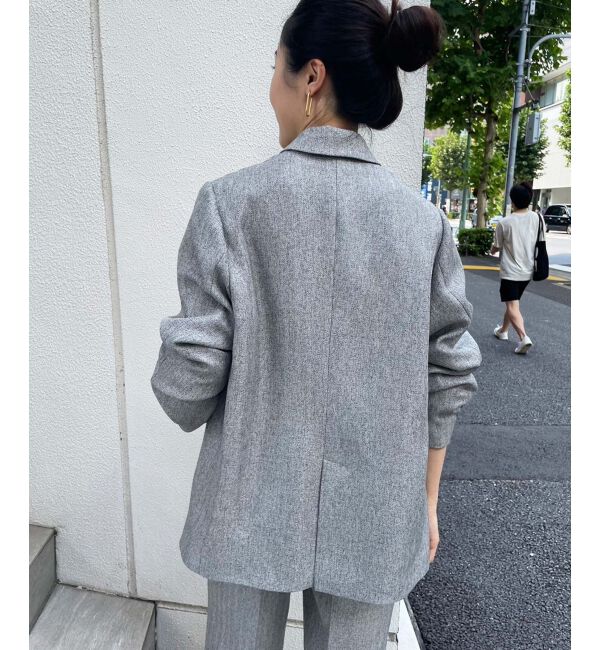  「ダブルブレストヘリンボーンジャケット」|その他|