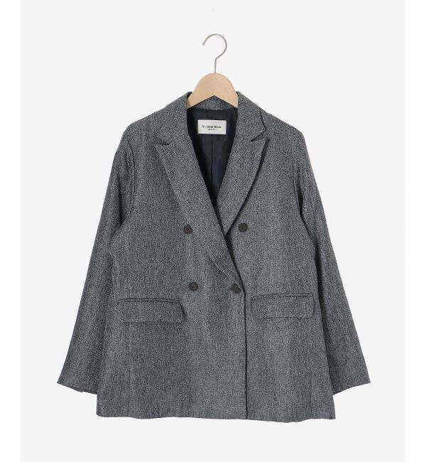  「ダブルブレストヘリンボーンジャケット」|その他|