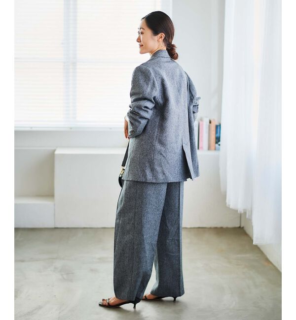  「ダブルブレストヘリンボーンジャケット」|その他|