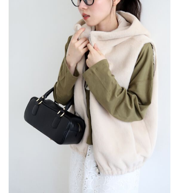  「ファーフードベスト」|その他|