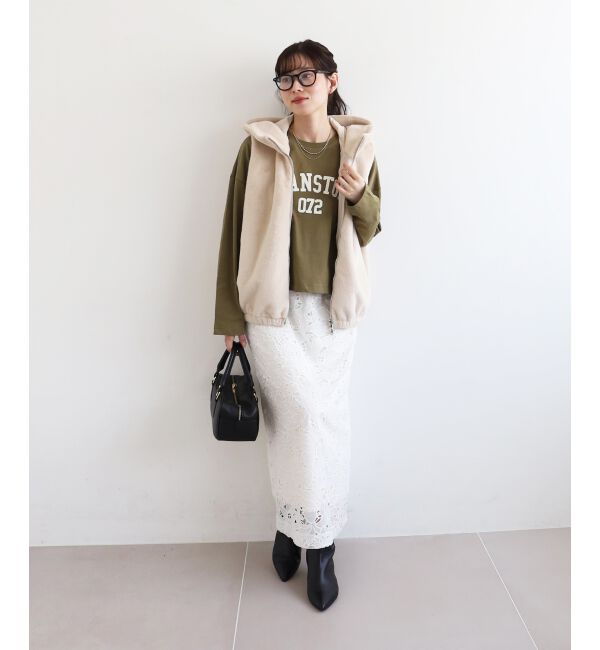  「ファーフードベスト」|その他|