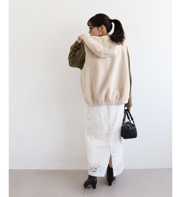  「ファーフードベスト」|その他|