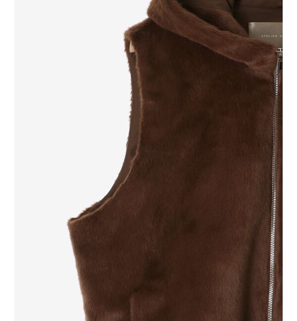  「ファーフードベスト」|その他|